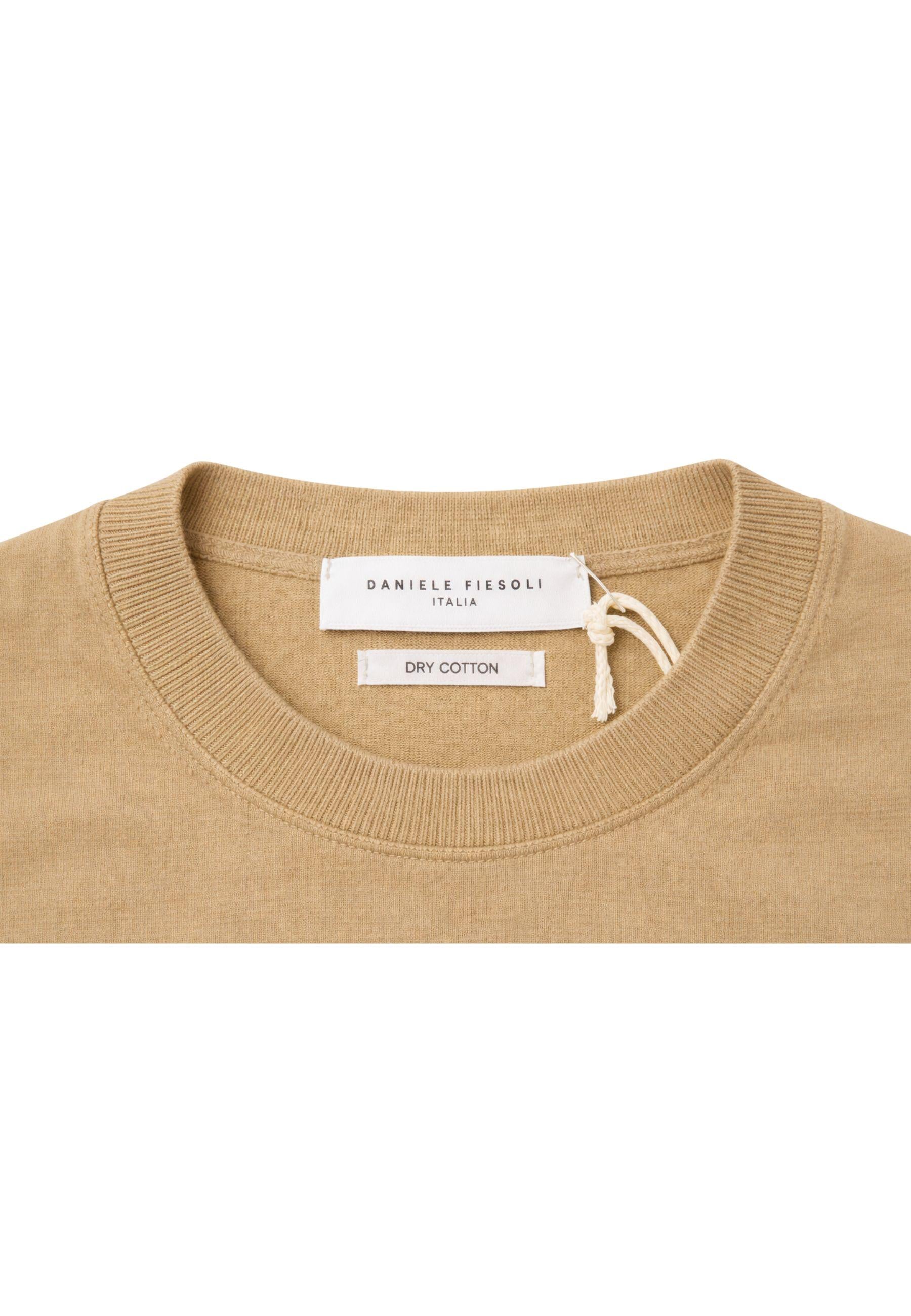 Daniele Fiesoli - T-Shirt Girocollo in Maglia di Cotone