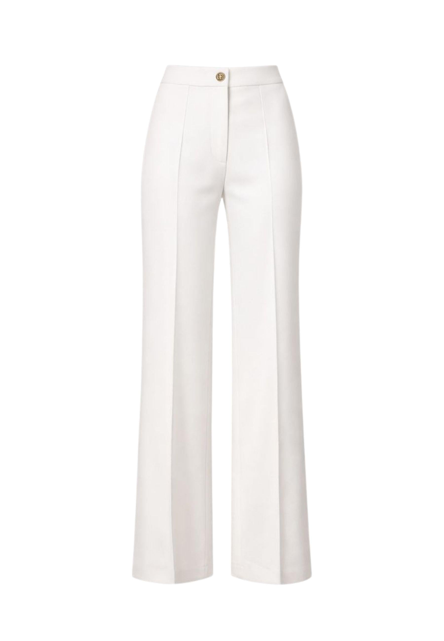 Pantalone palazzo in tessuto tecnico