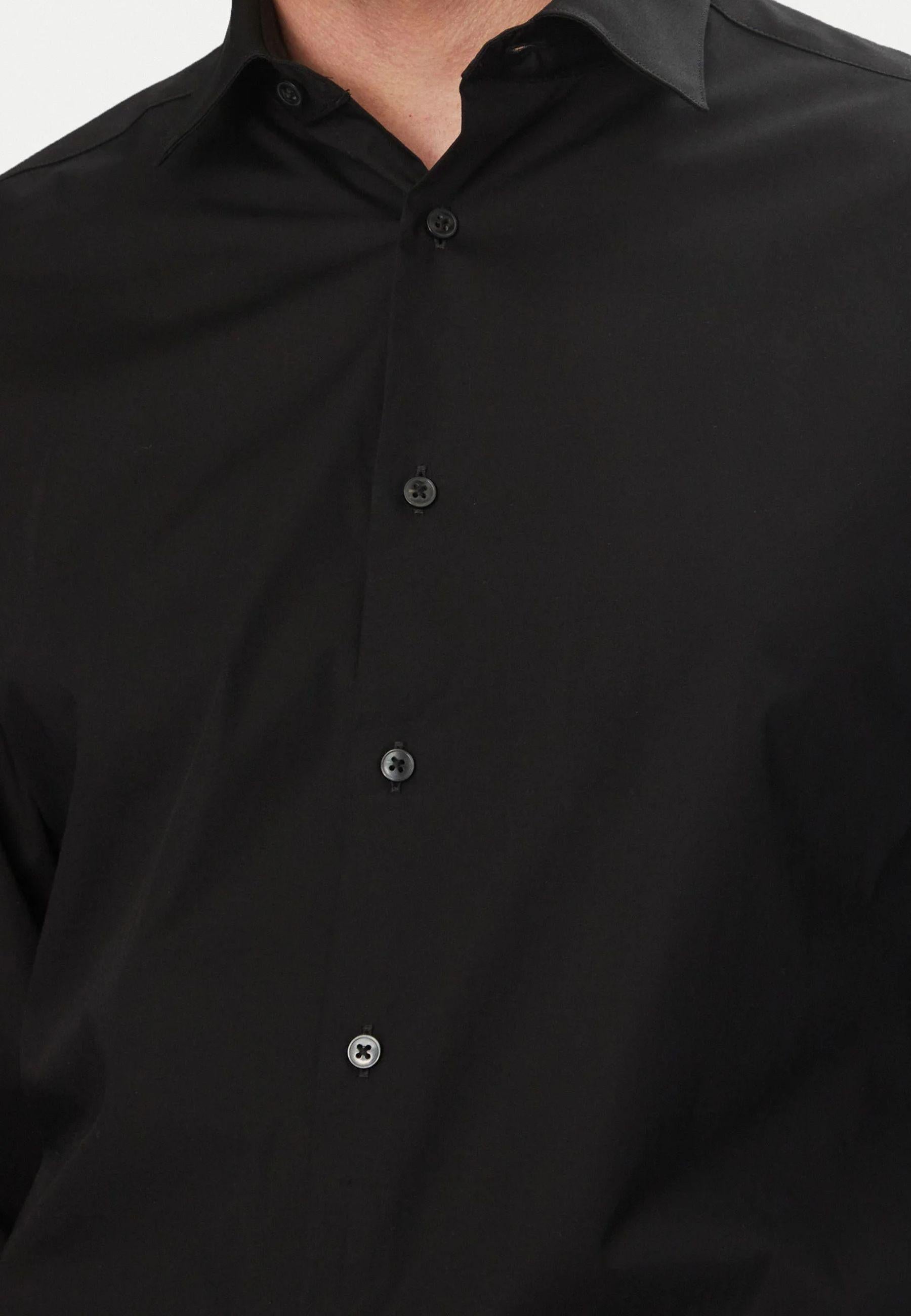 Camicia nera da uomo Calvin Klein