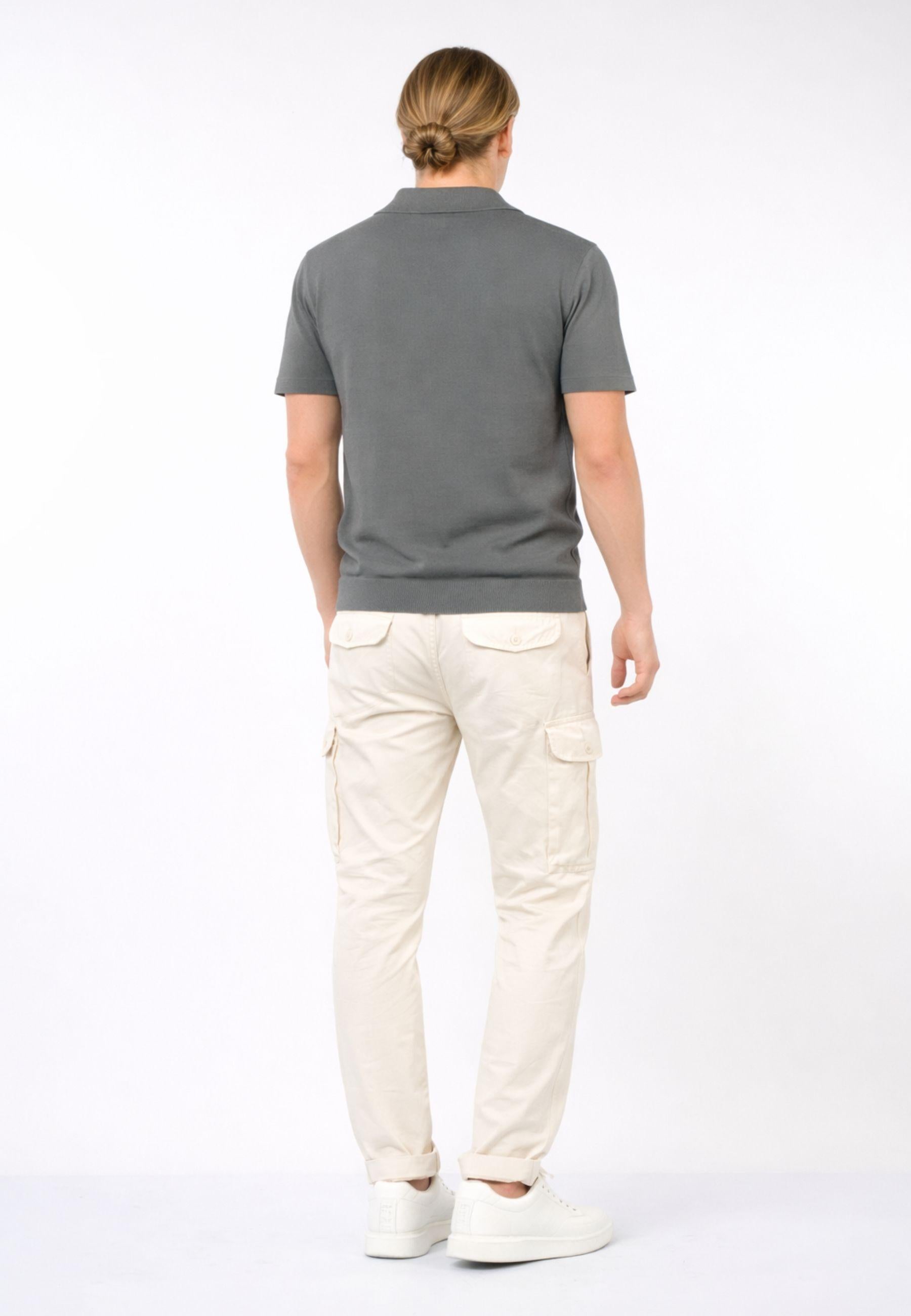 Polo Crepe in Cotone - Made in Italy