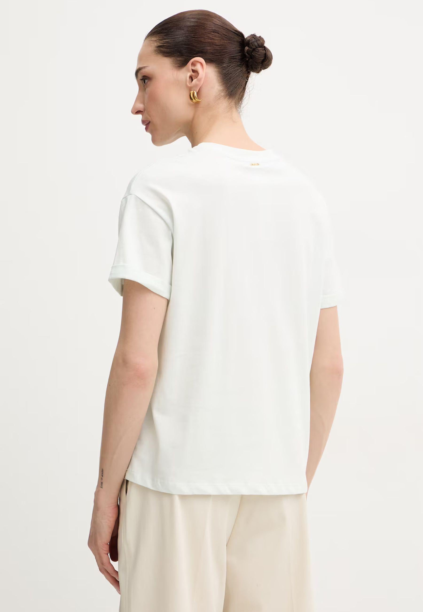 T-shirt Twinset Actitude "Amore" - Bianco