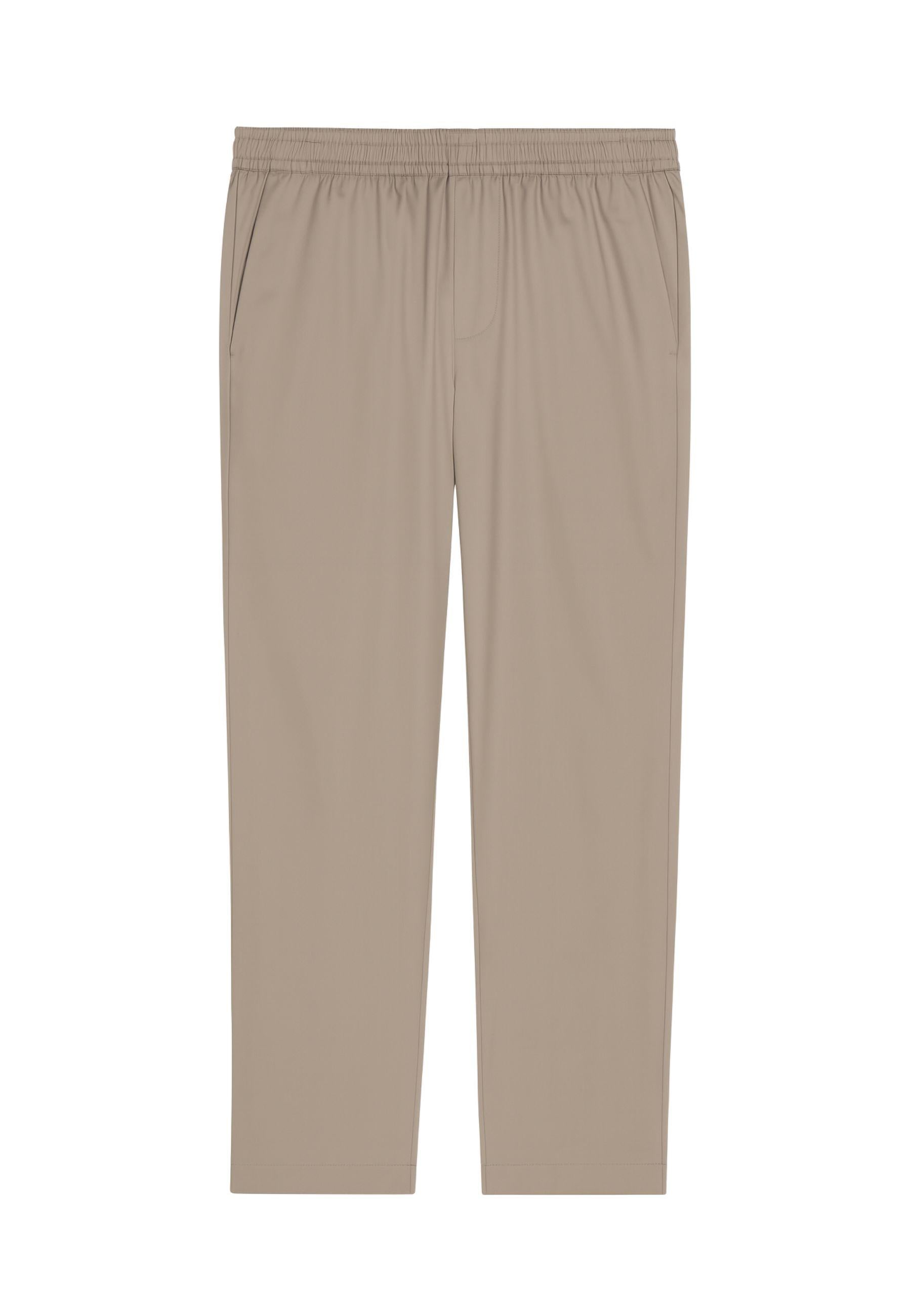 PANTALONE L30 COTTON STRETCH PULL UP RELAXED TAPERED<BR/>