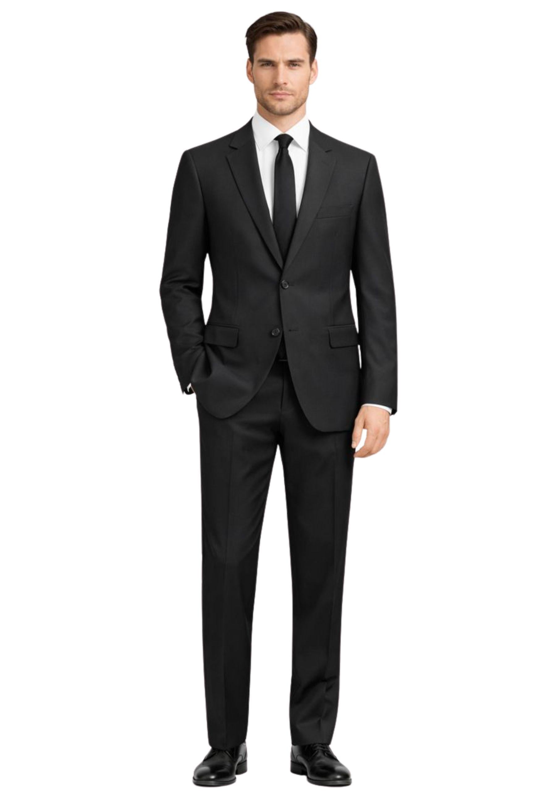 Carlo Pignatelli - Abito sartoriale uomo Nero