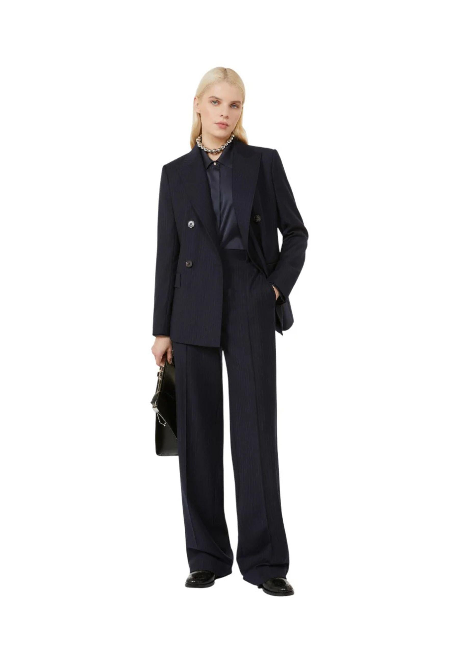Max Mara Studio - Camicia Xero in raso di seta stretch
