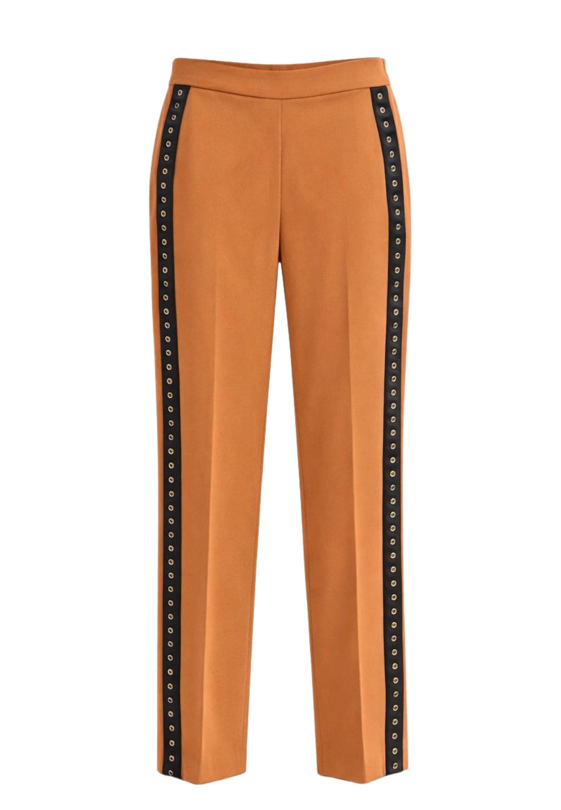 Pantalone donna CLIPS con bande laterali decorative