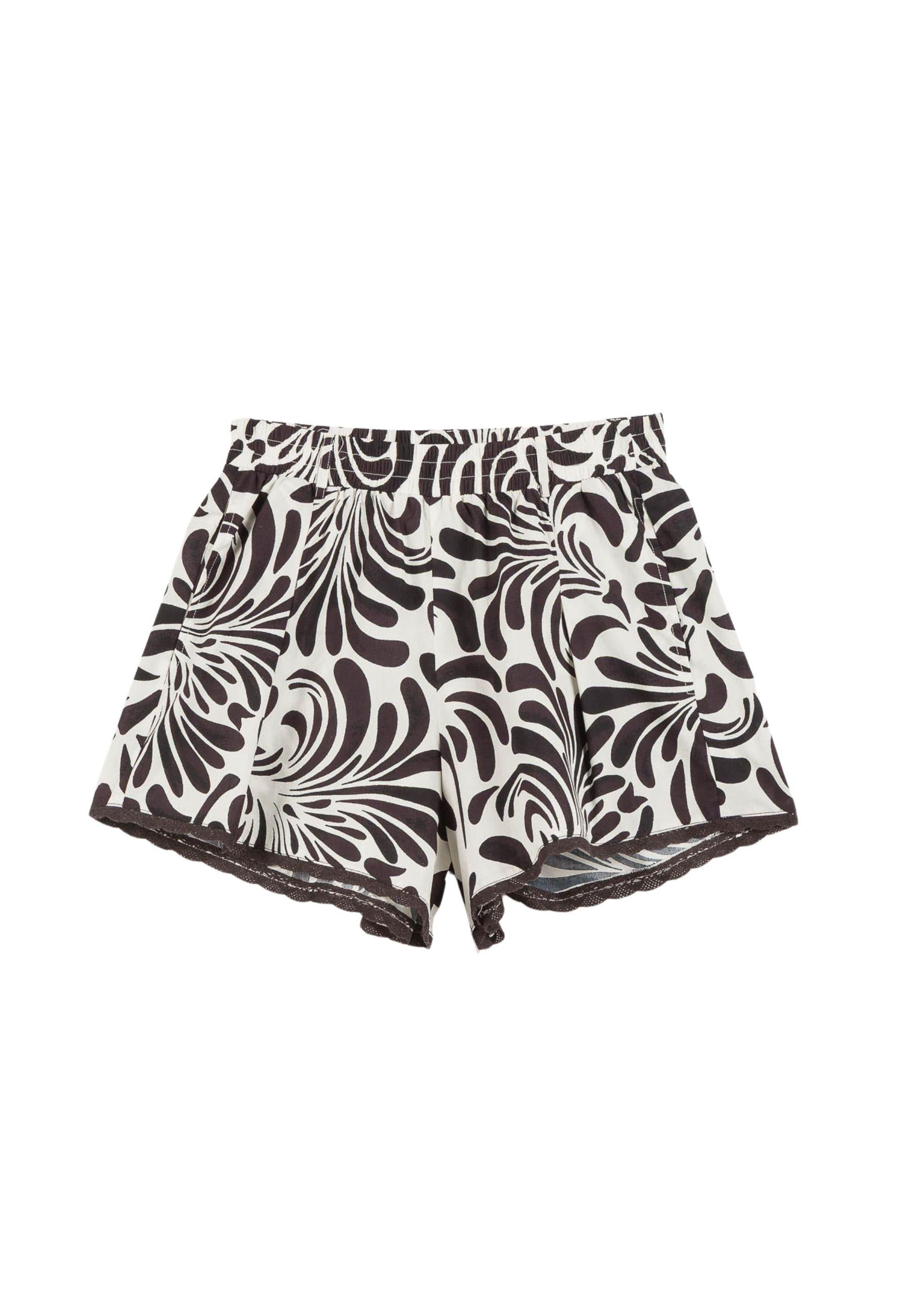 Shorts Twinset con stampa grafica all-over