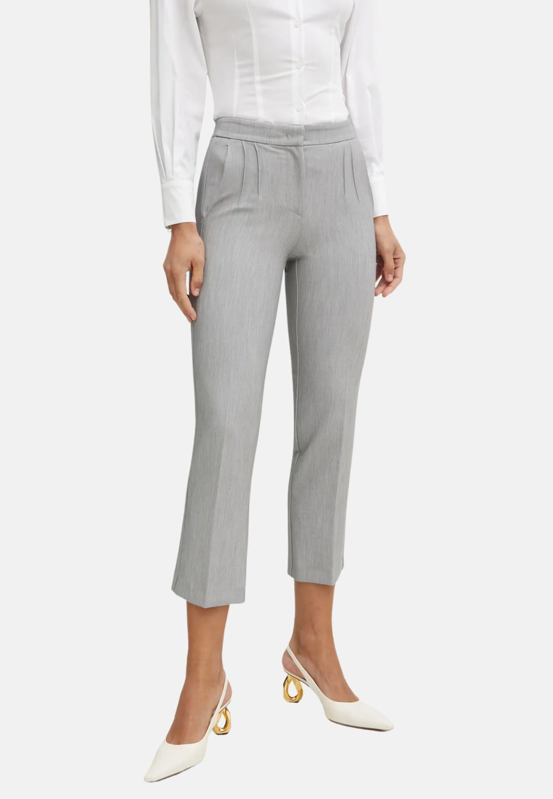 Pantaloni donna colore grigio