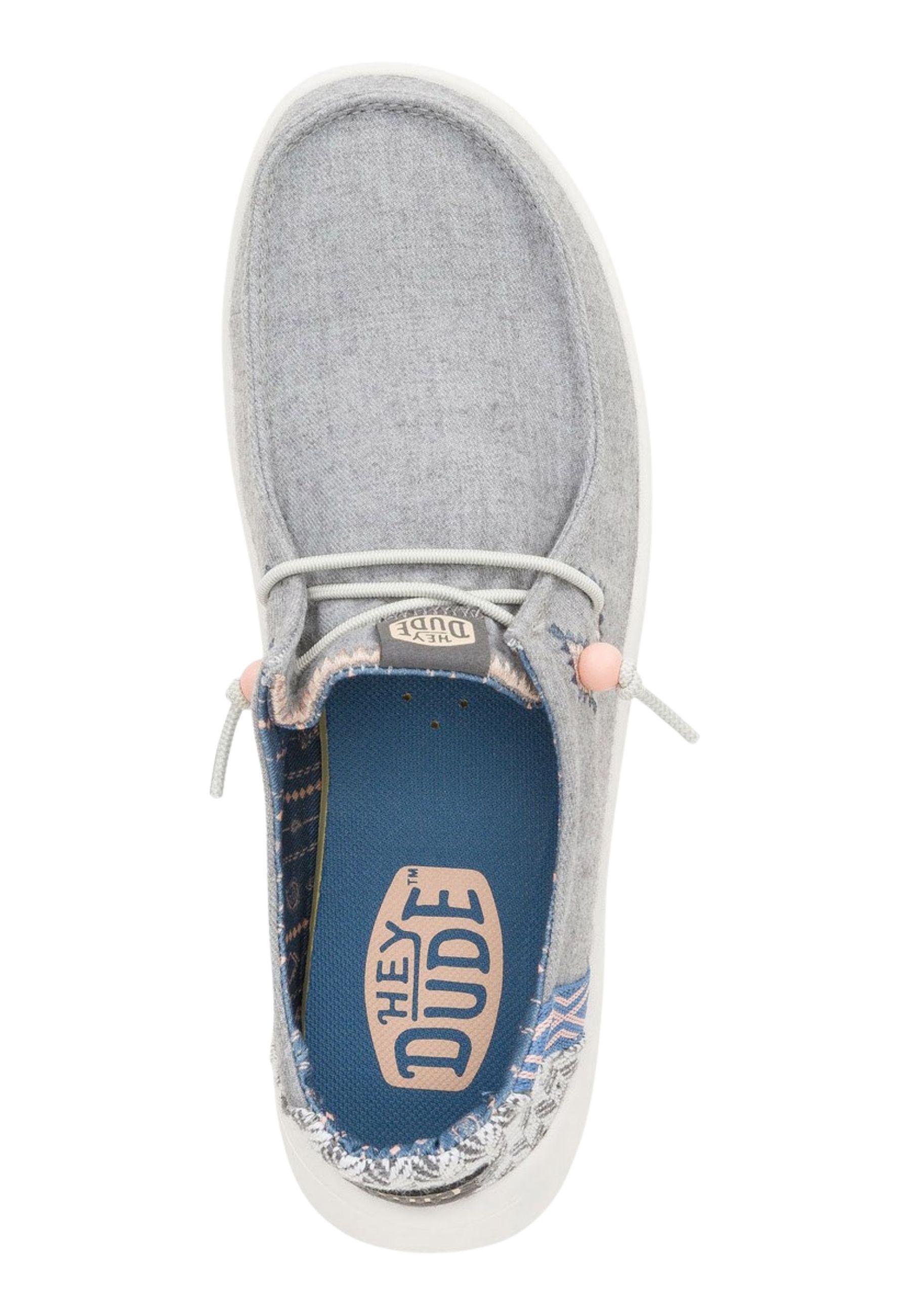 Wendy Peak Chambray Woven da donna - mocassino platform in tessuto intrecciato
