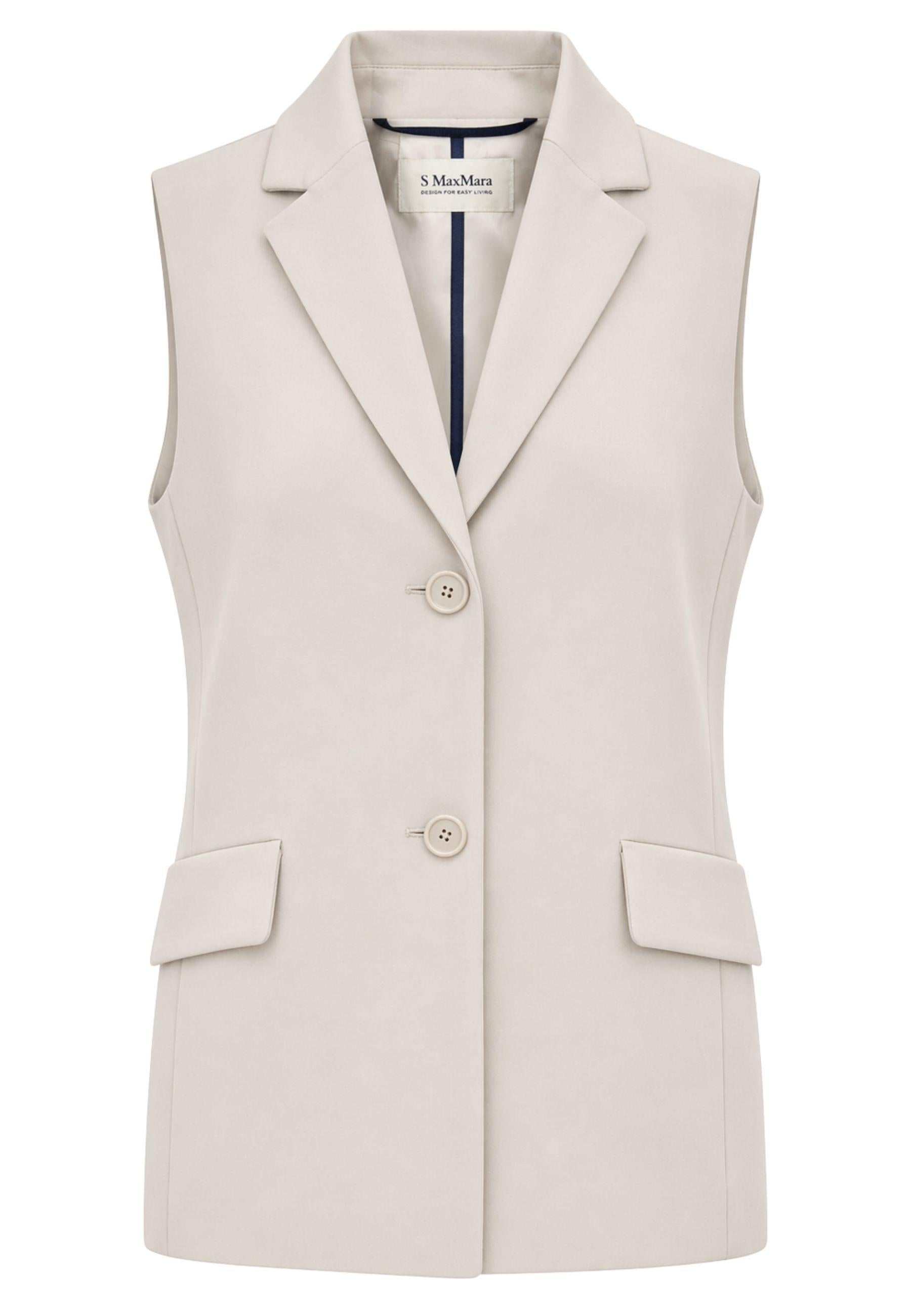Gilet 'S Max Mara modello Mira in cady