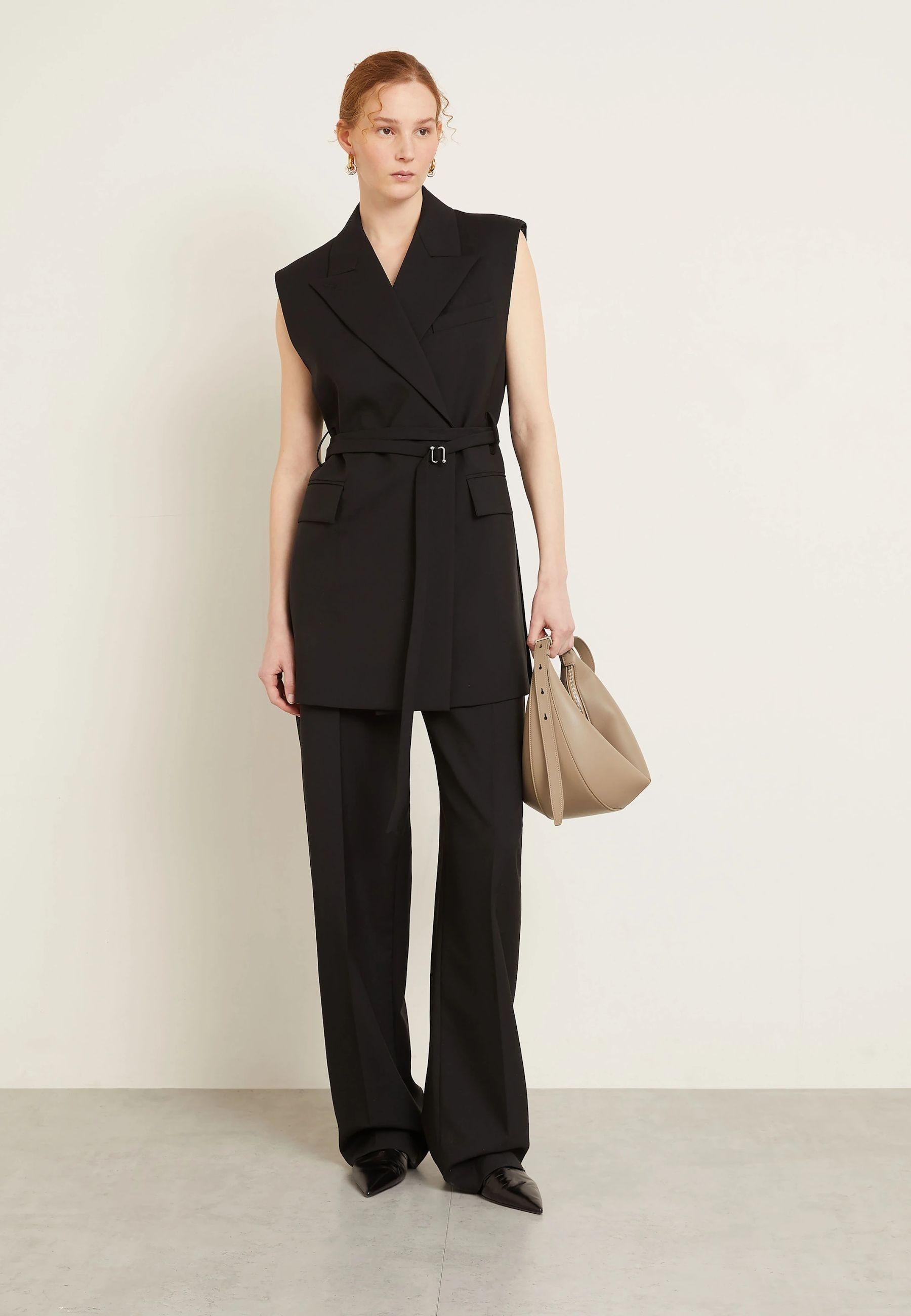 Pantalone a gamba dritta in pura lana - Sportmax