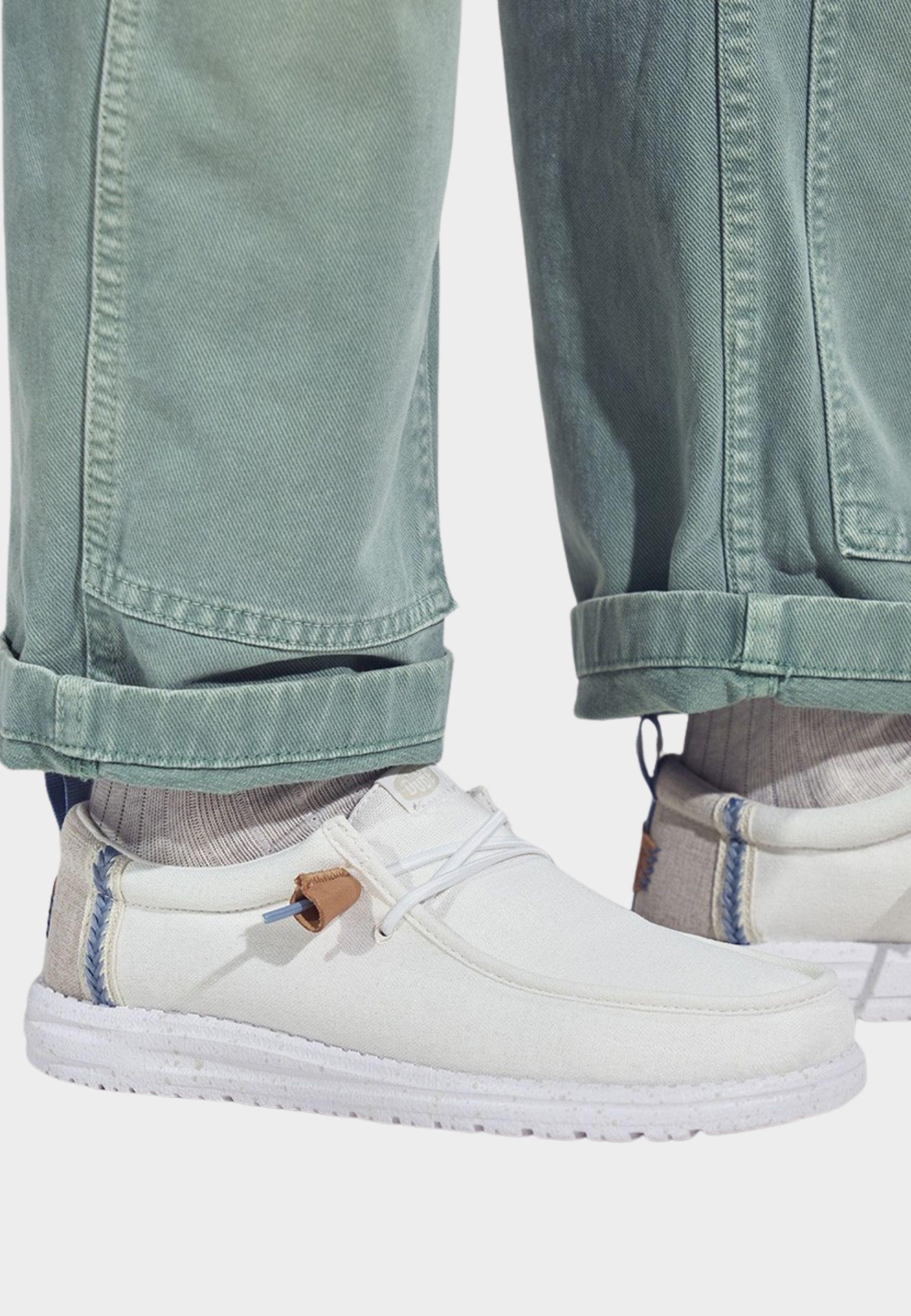 Wally Summer Linen da uomo - mocassino in tessuto effetto lino ultraleggero