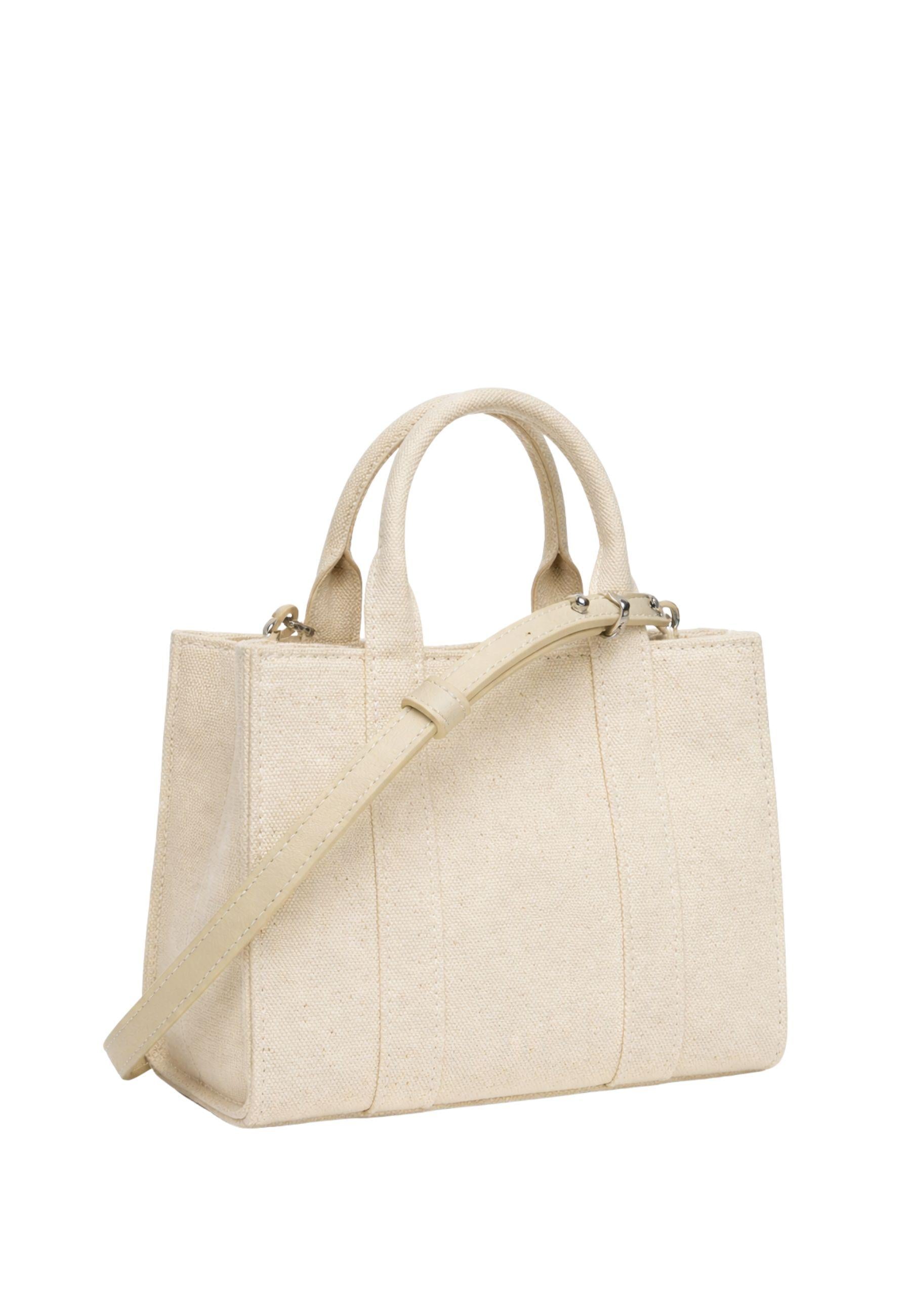 Mini Tote in Cotone Biologico con Tracolla