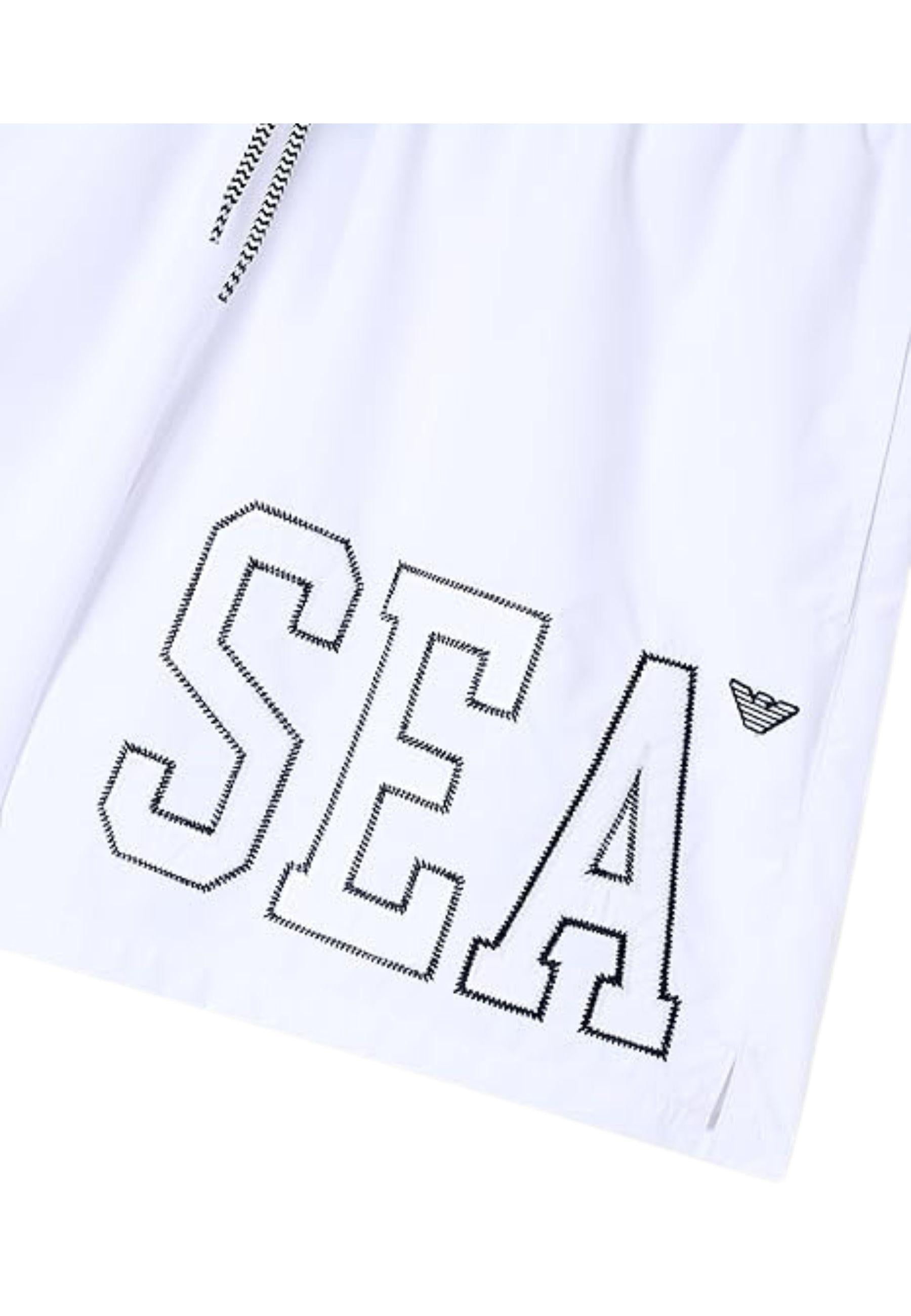 Bermuda Mare Uomo Logo SEA - Emporio Armani
