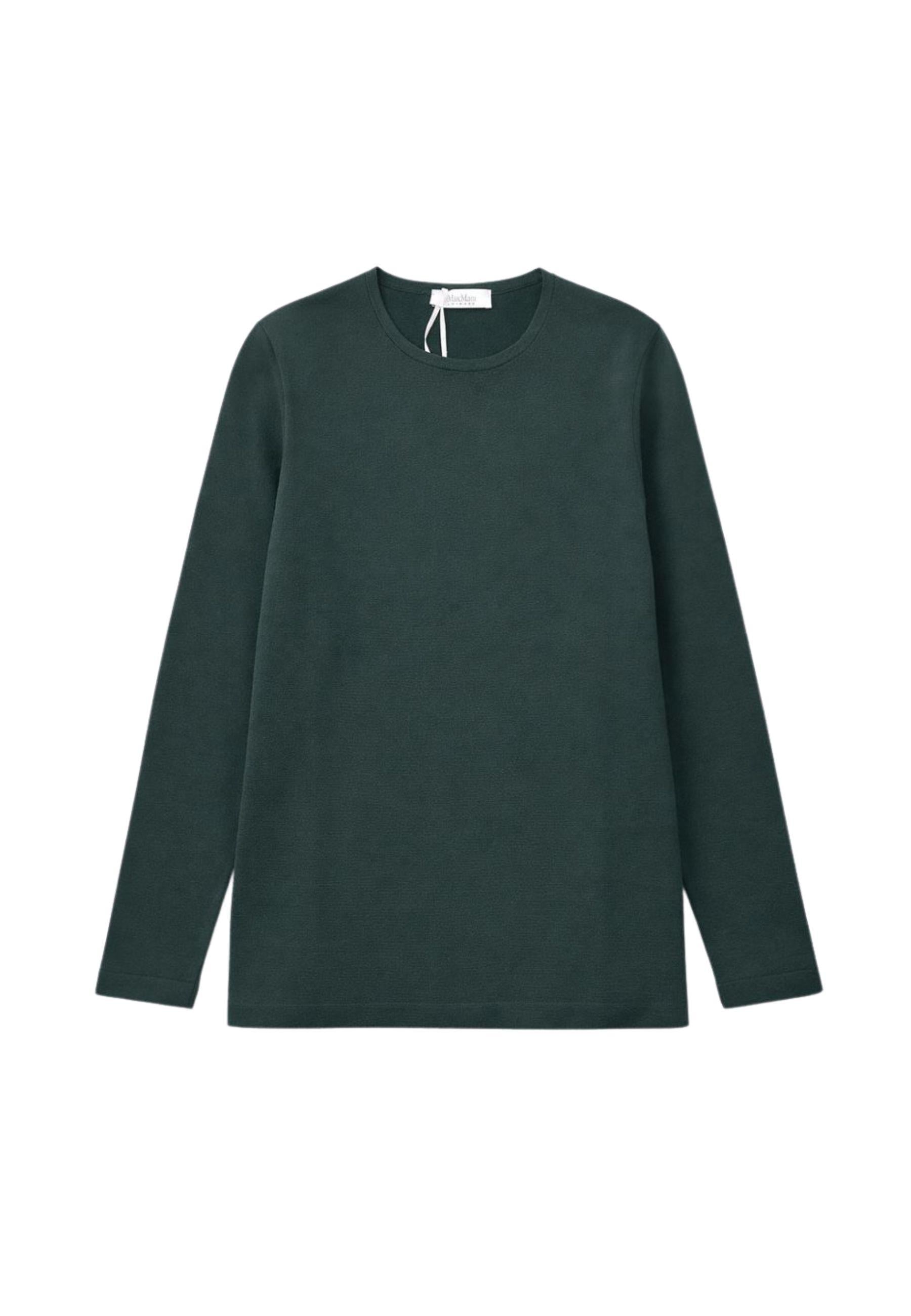 Max Mara Leisure Elegia - Maglia in viscosa stretch con spacchi laterali