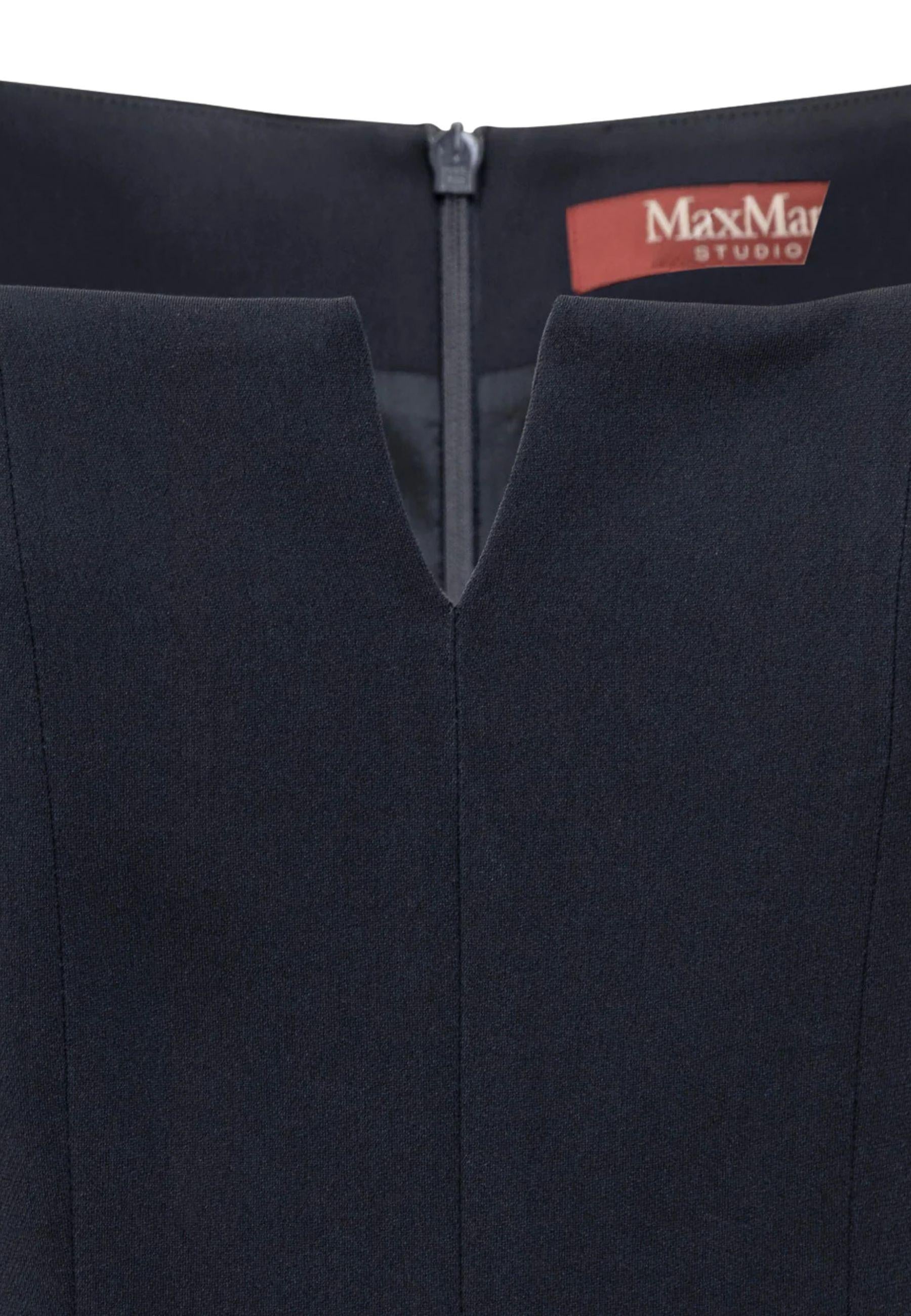 Abito midi donna dalla linea essenziale ed elegante