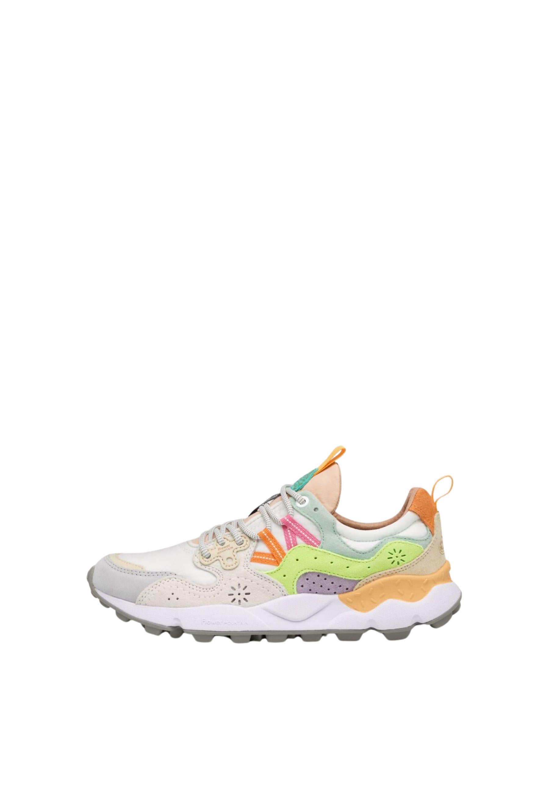 Sneaker YAMANO 3 Donna in tessuto tecnico e suede multicolor