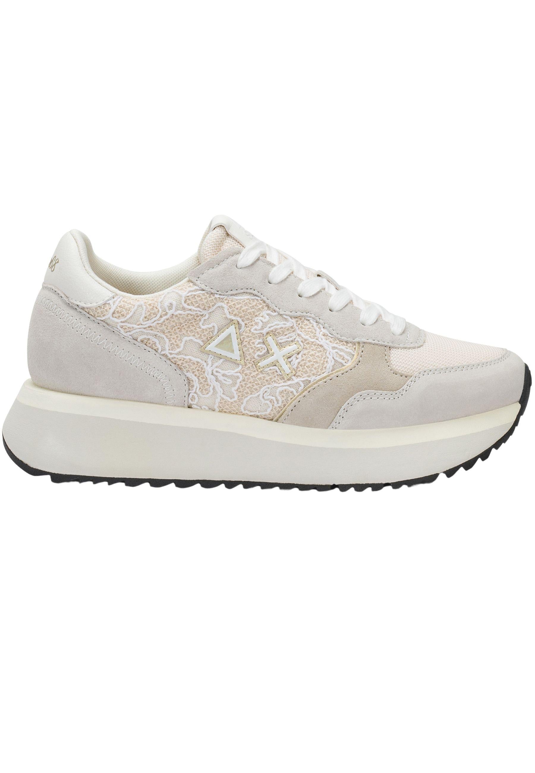 SUN68 Sneaker Donna - Colore Beige
