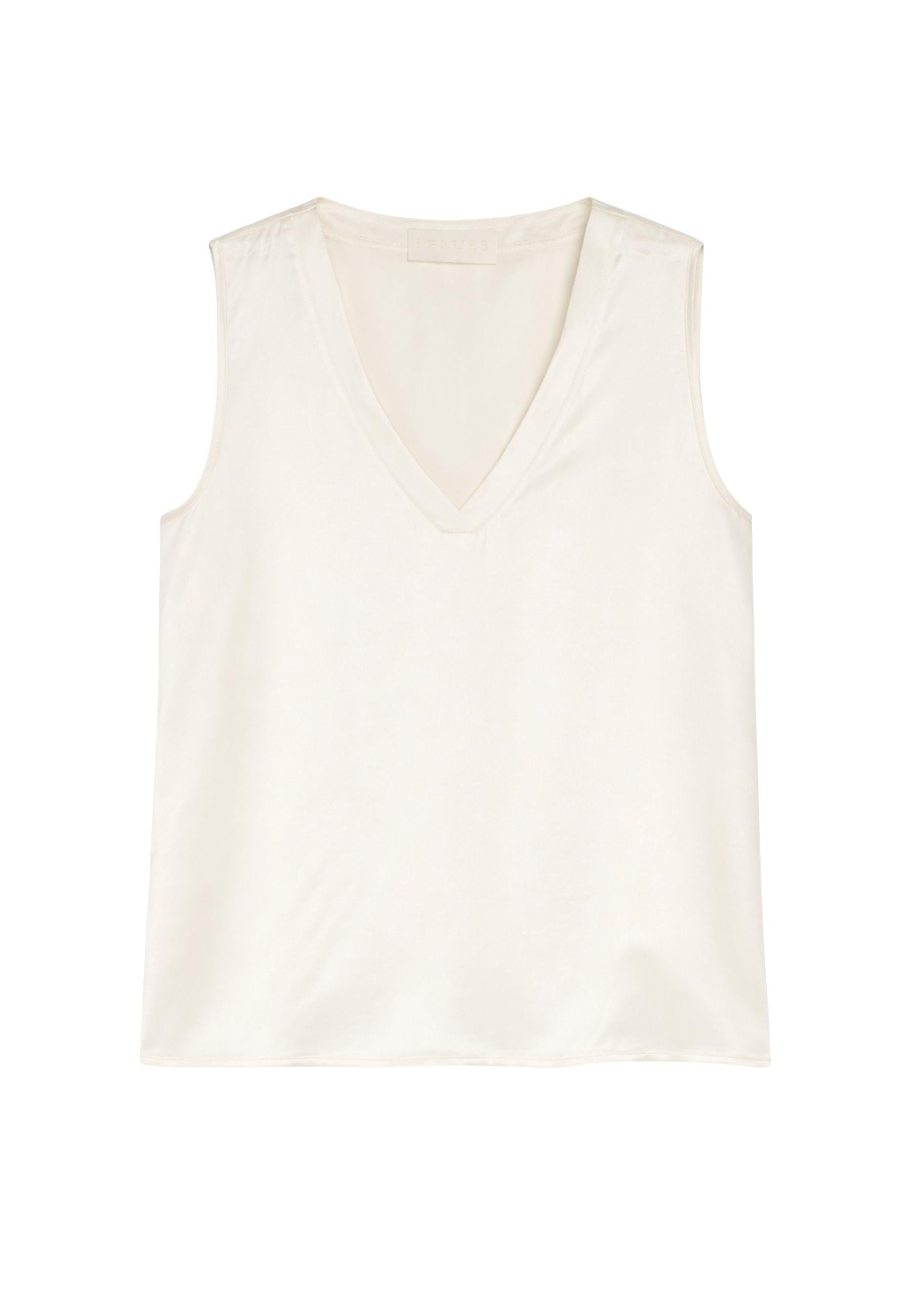 iBlues - Top in Raso Leggero con Scollo a V