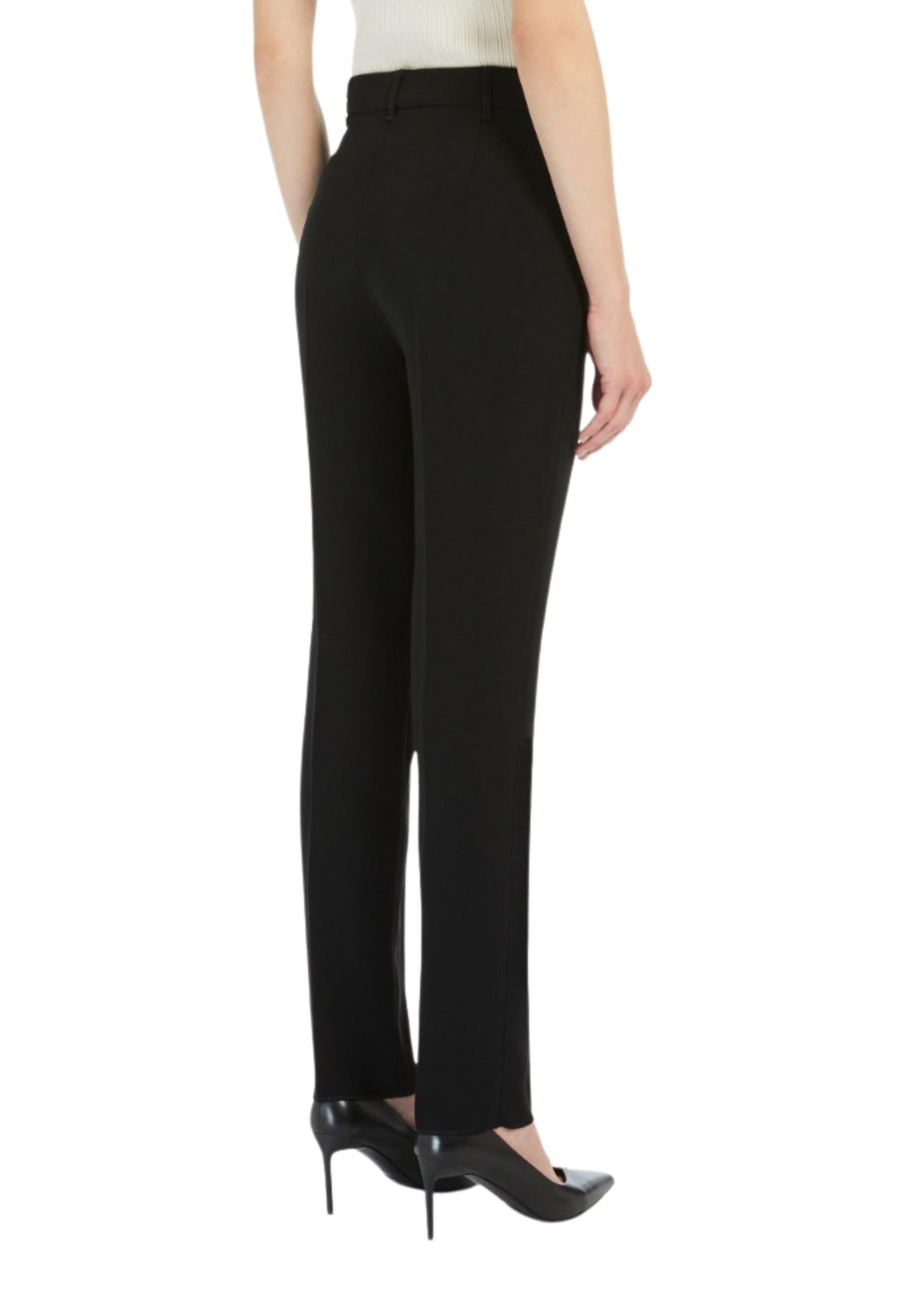 Pantalone dritto in cady tecnico