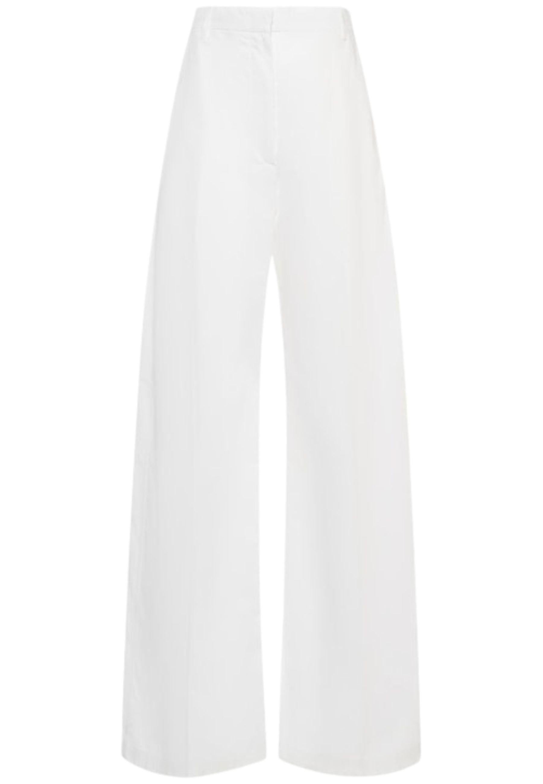 Sportmax - Pantaloni larghi Gebe in tela di cotone