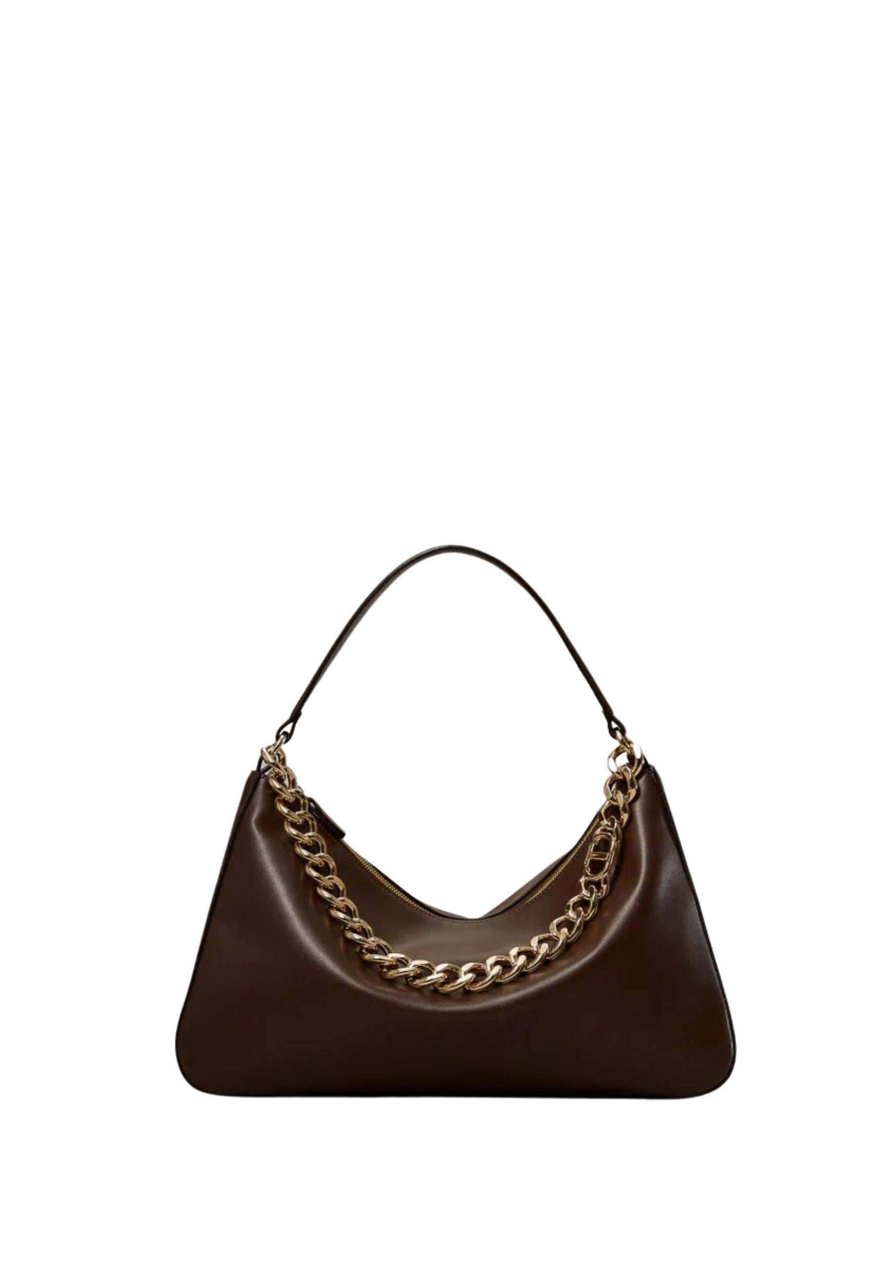 Borsa 'Liliane' media in pelle