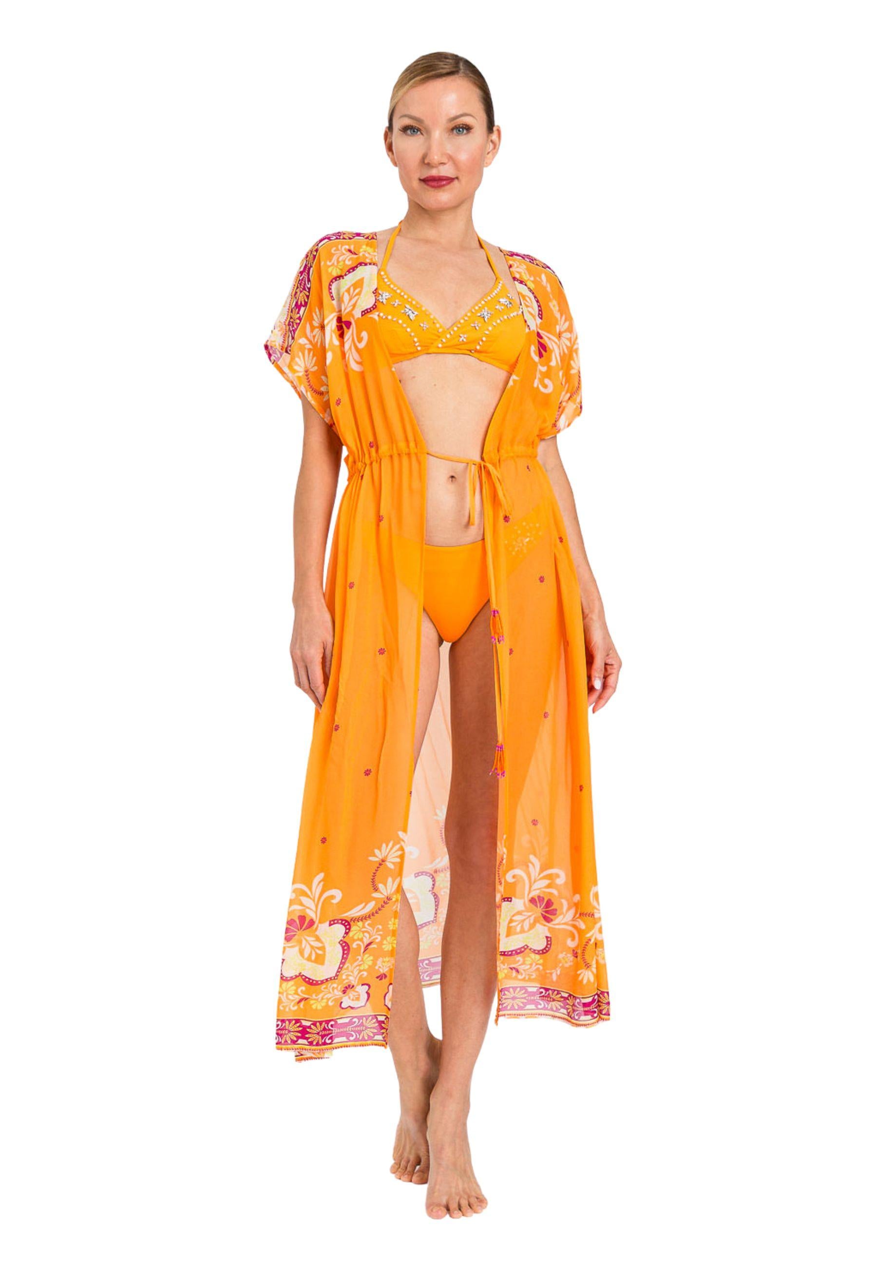 Twinset - Kimono lungo stampa paisley in viscosa