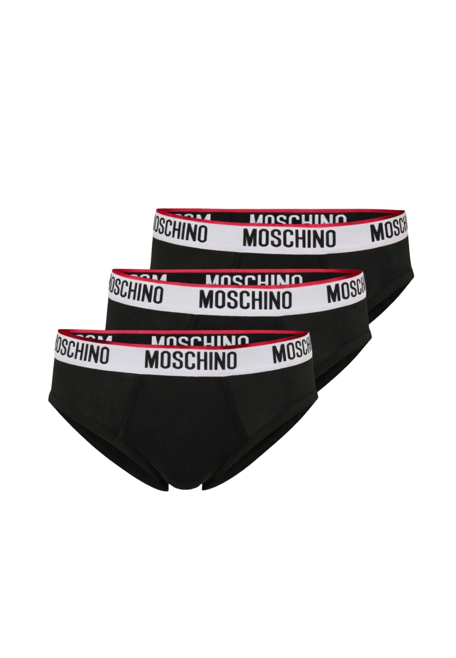 Set di 3 Slip con Logo - Moschino Underwear