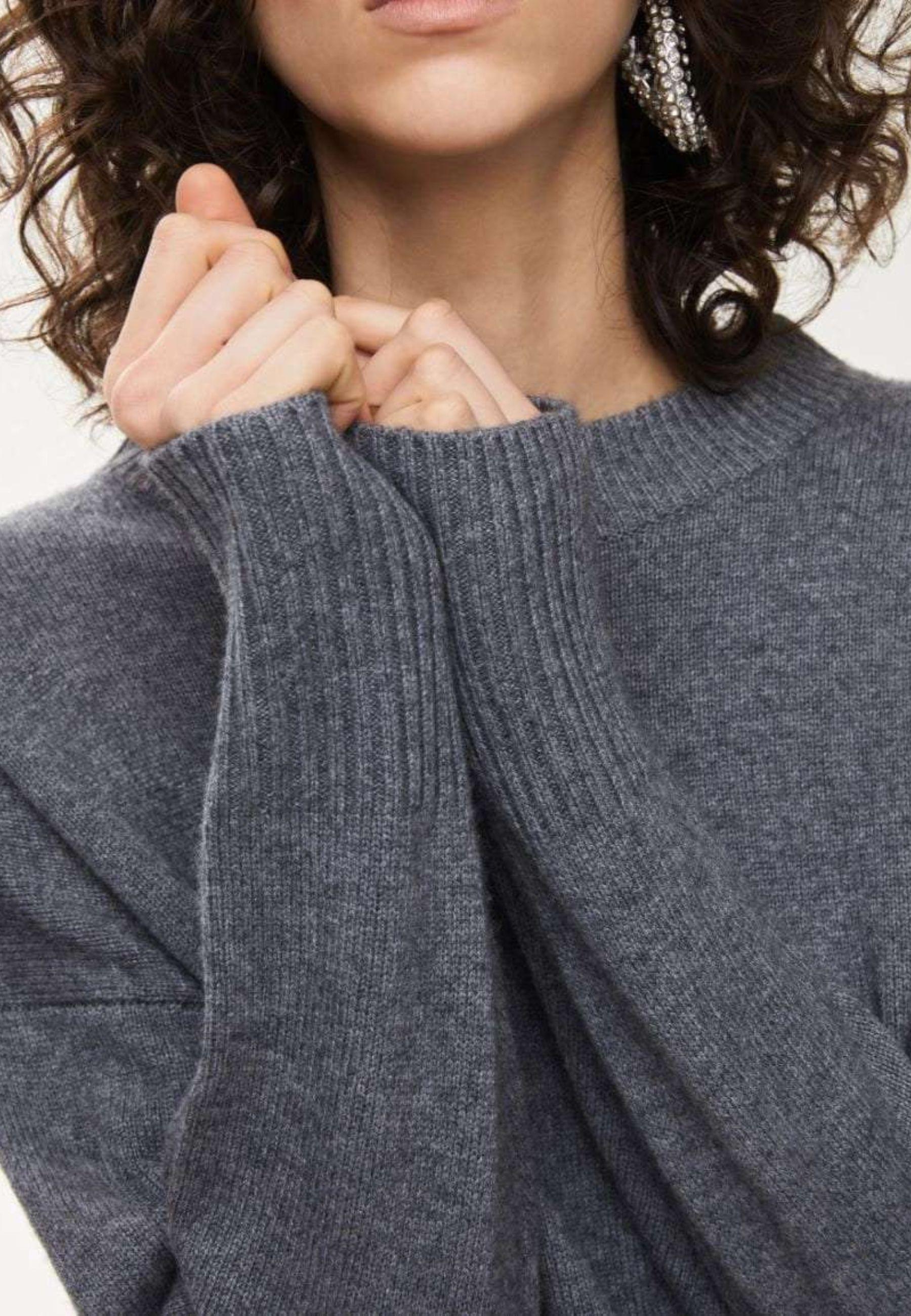 Maglia Over in Misto Cashmere e Lana