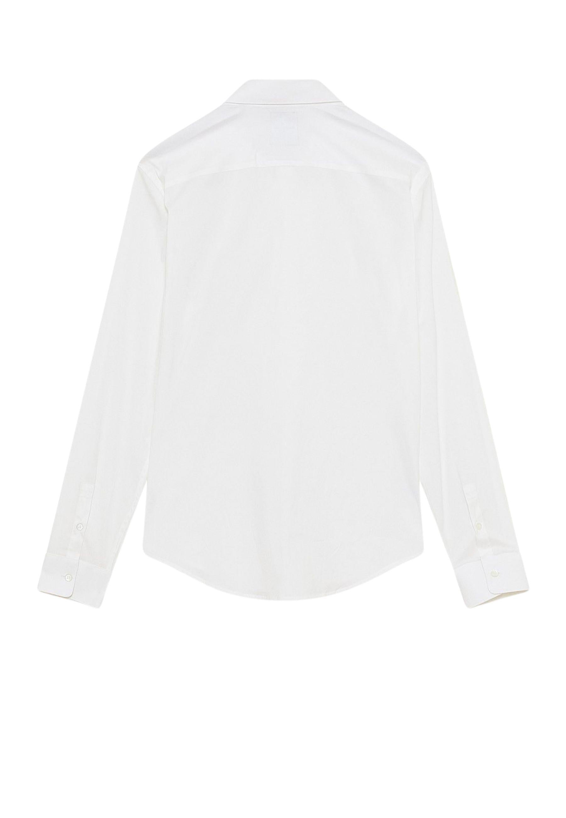 CAMICIA SLIM FIT CON BOTTONI A SCOMPARSA