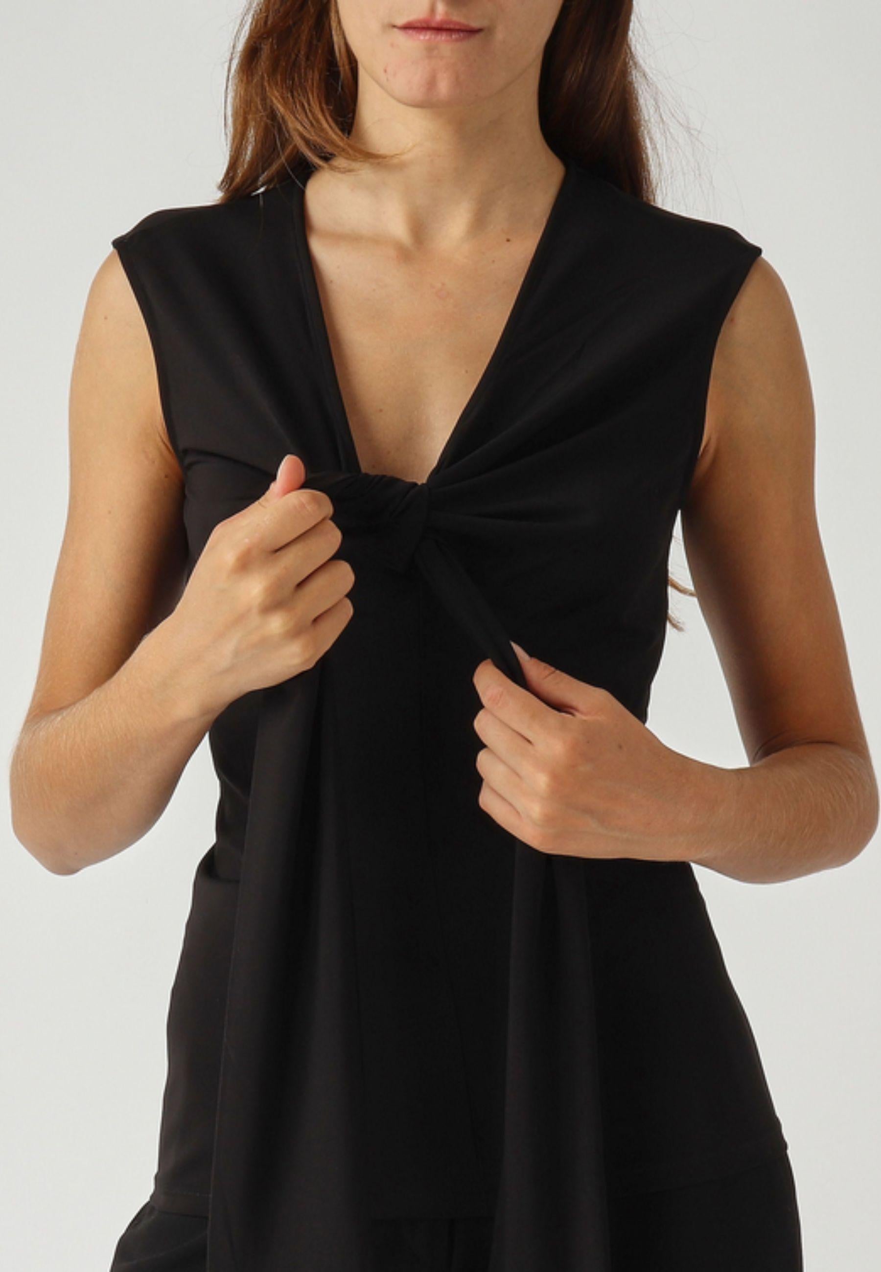 Max Mara Studio - Top Fennec in viscosa stretch