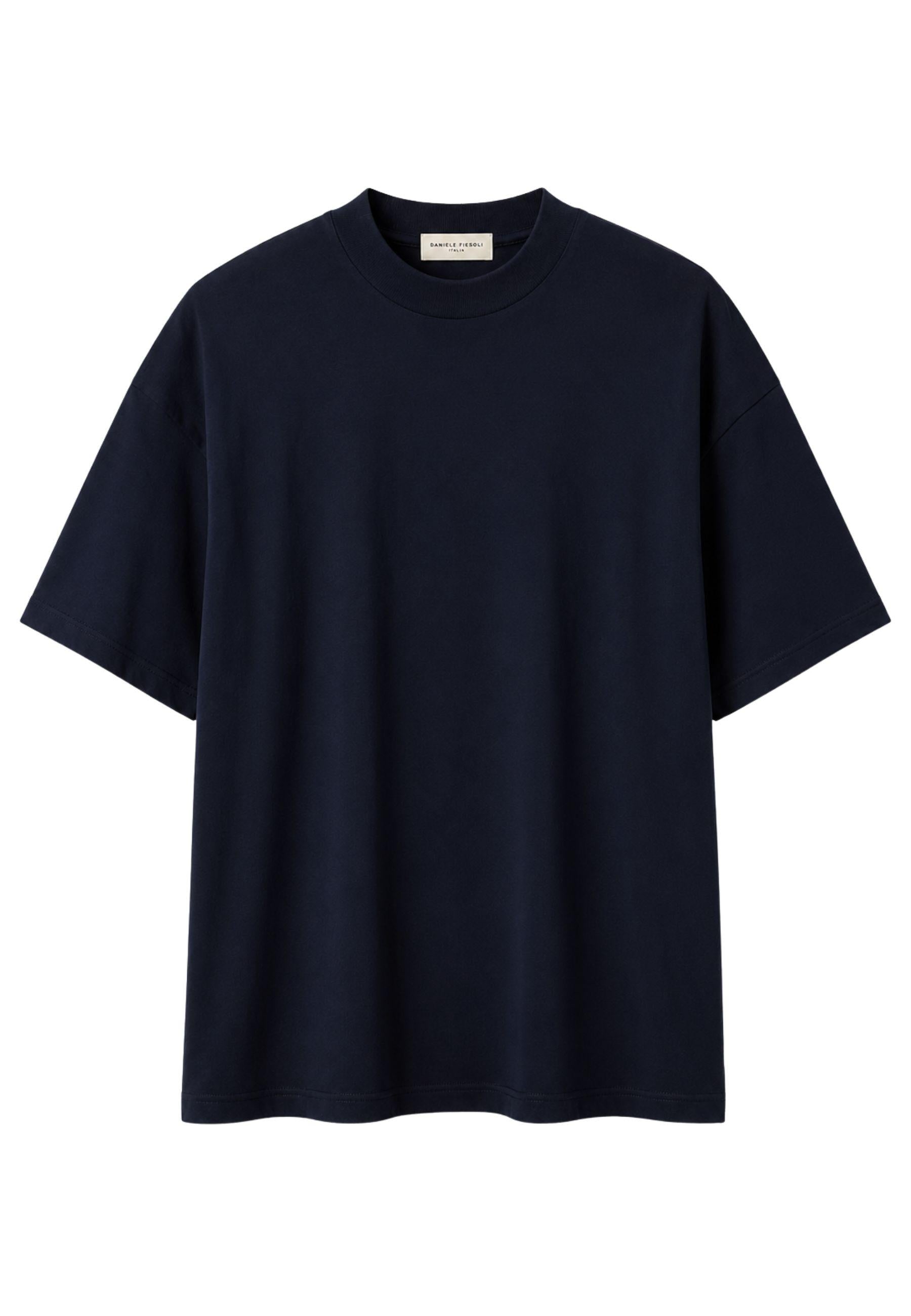 T-shirt Daniele Fiesoli Uomo in Cotone Tinto Capo