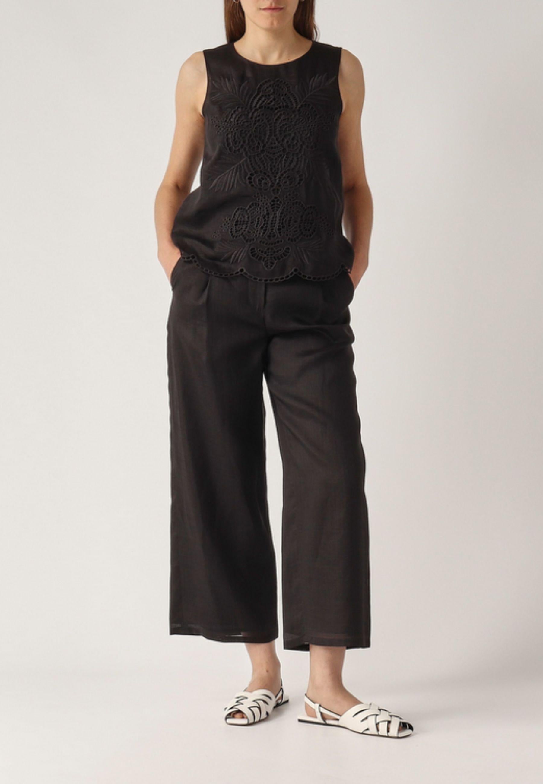 MAX MARA STUDIO - Top donna Efeso in ramiè