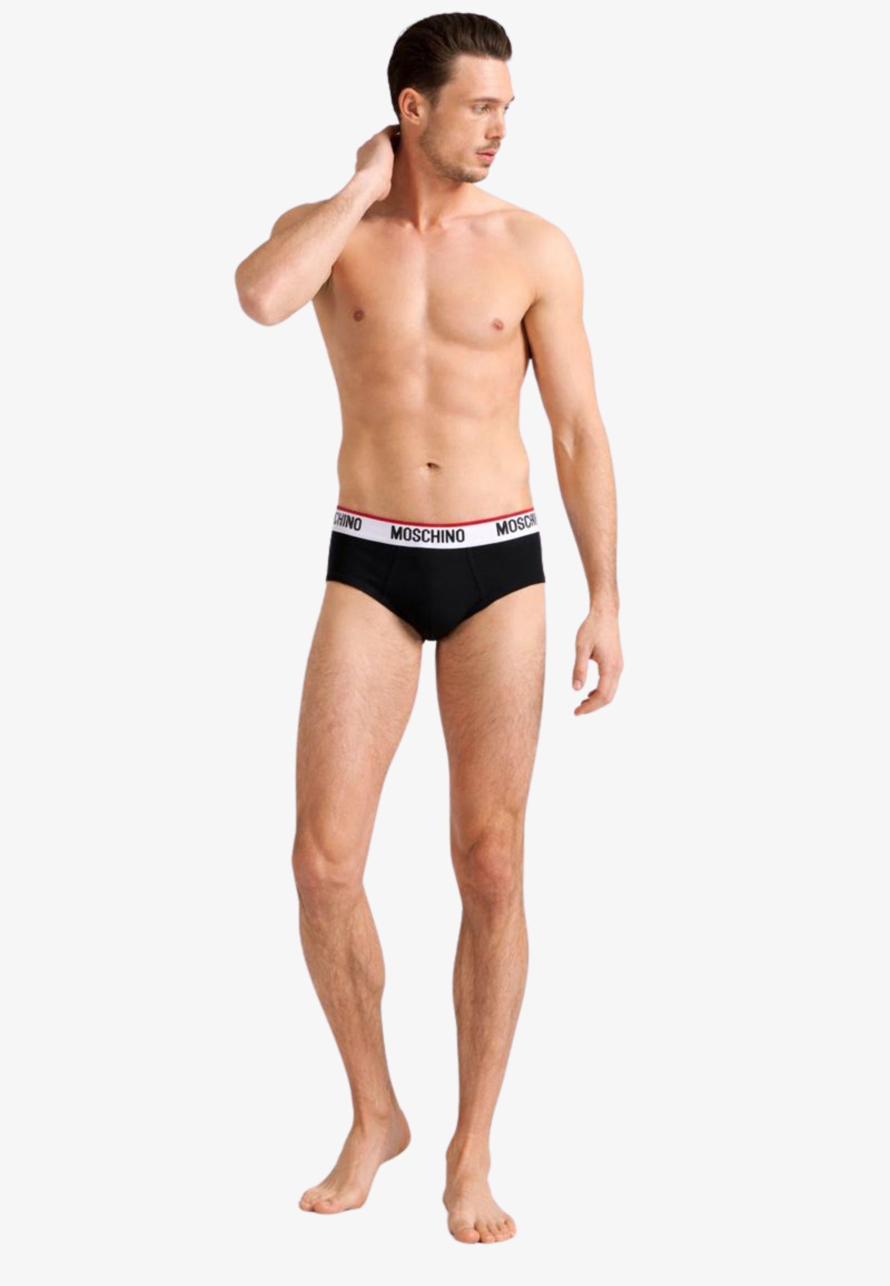 Set di 3 Slip con Logo - Moschino Underwear