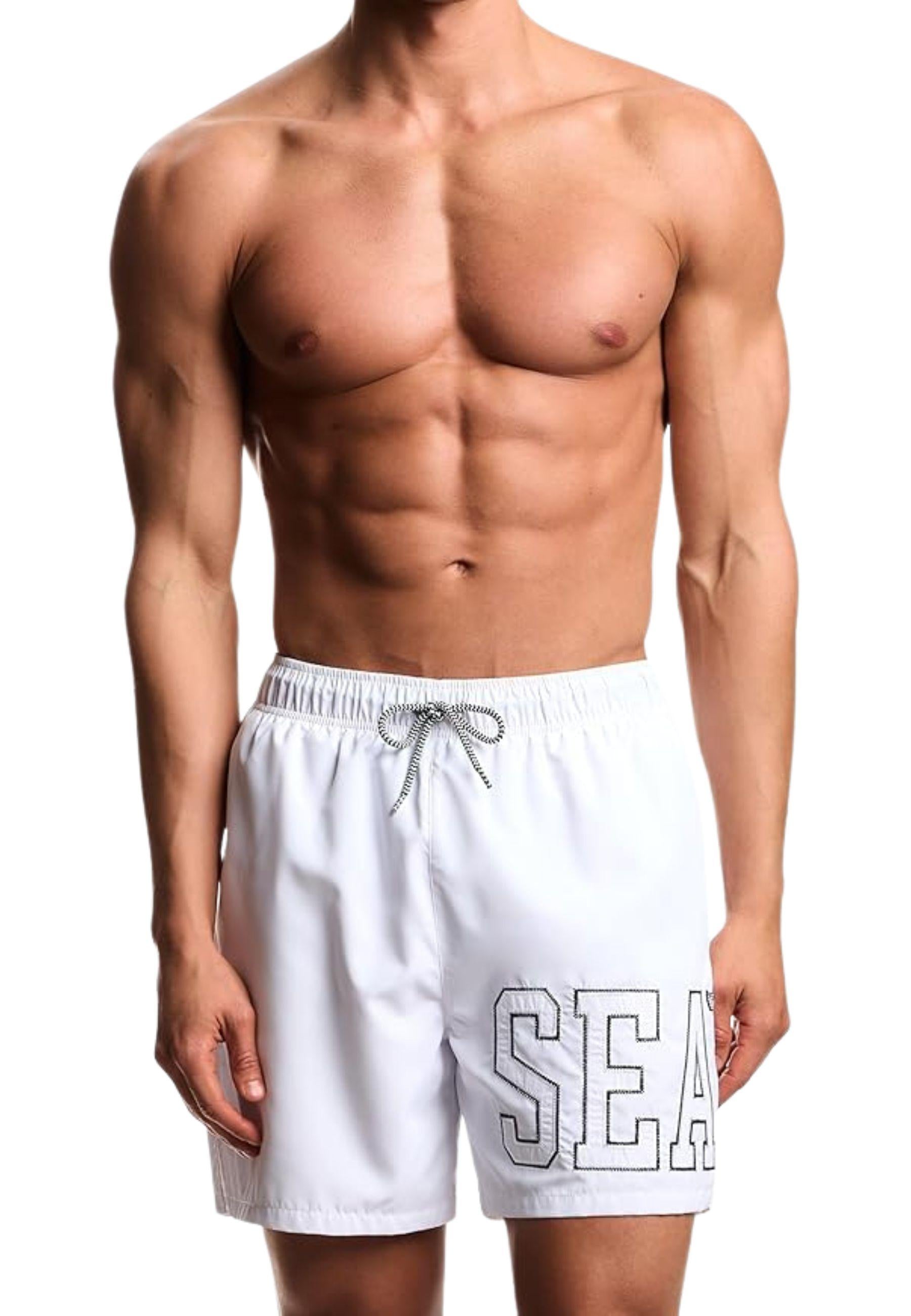 Bermuda Mare Uomo Logo SEA - Emporio Armani