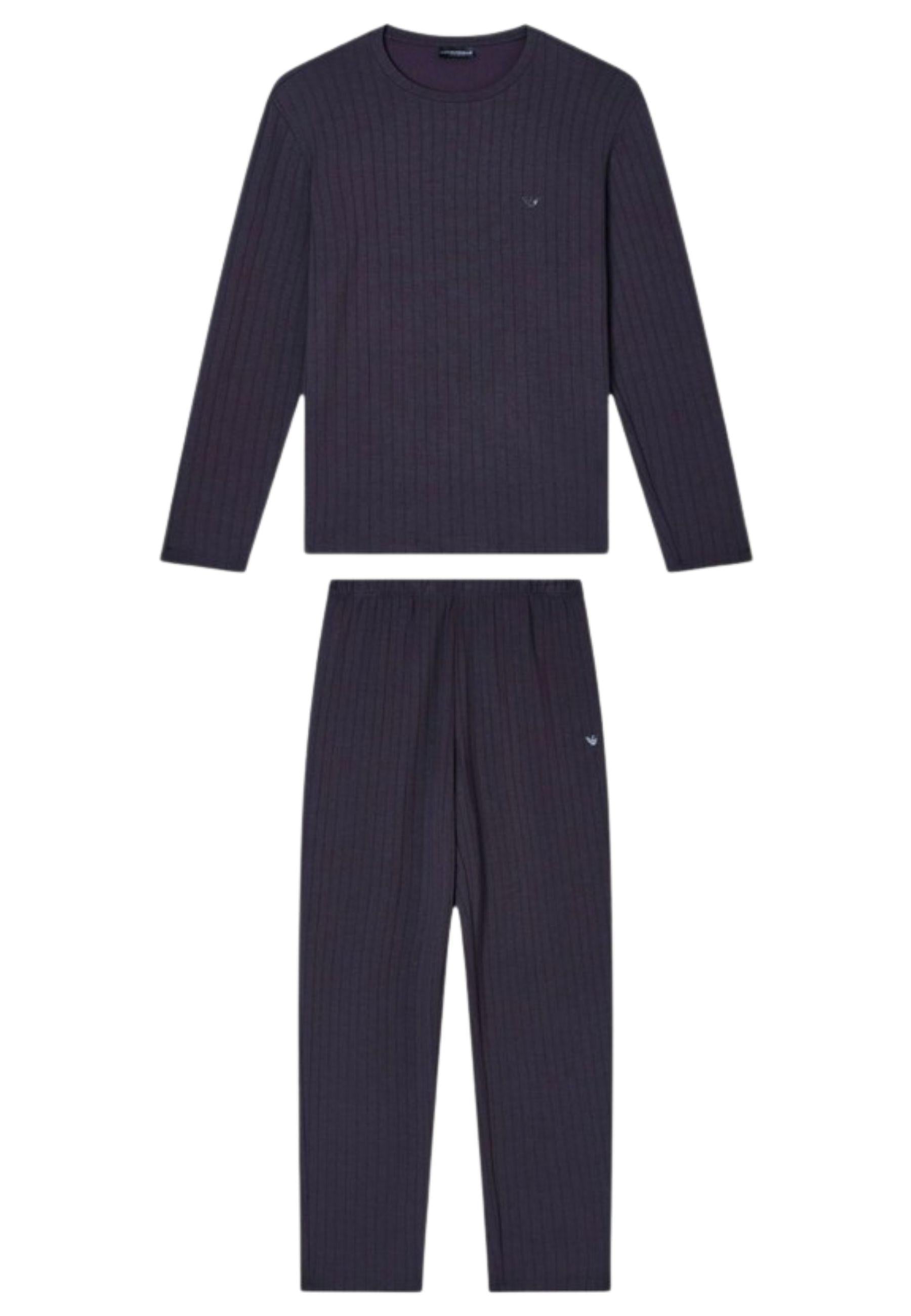Pigiama in misto modal Winter stripe