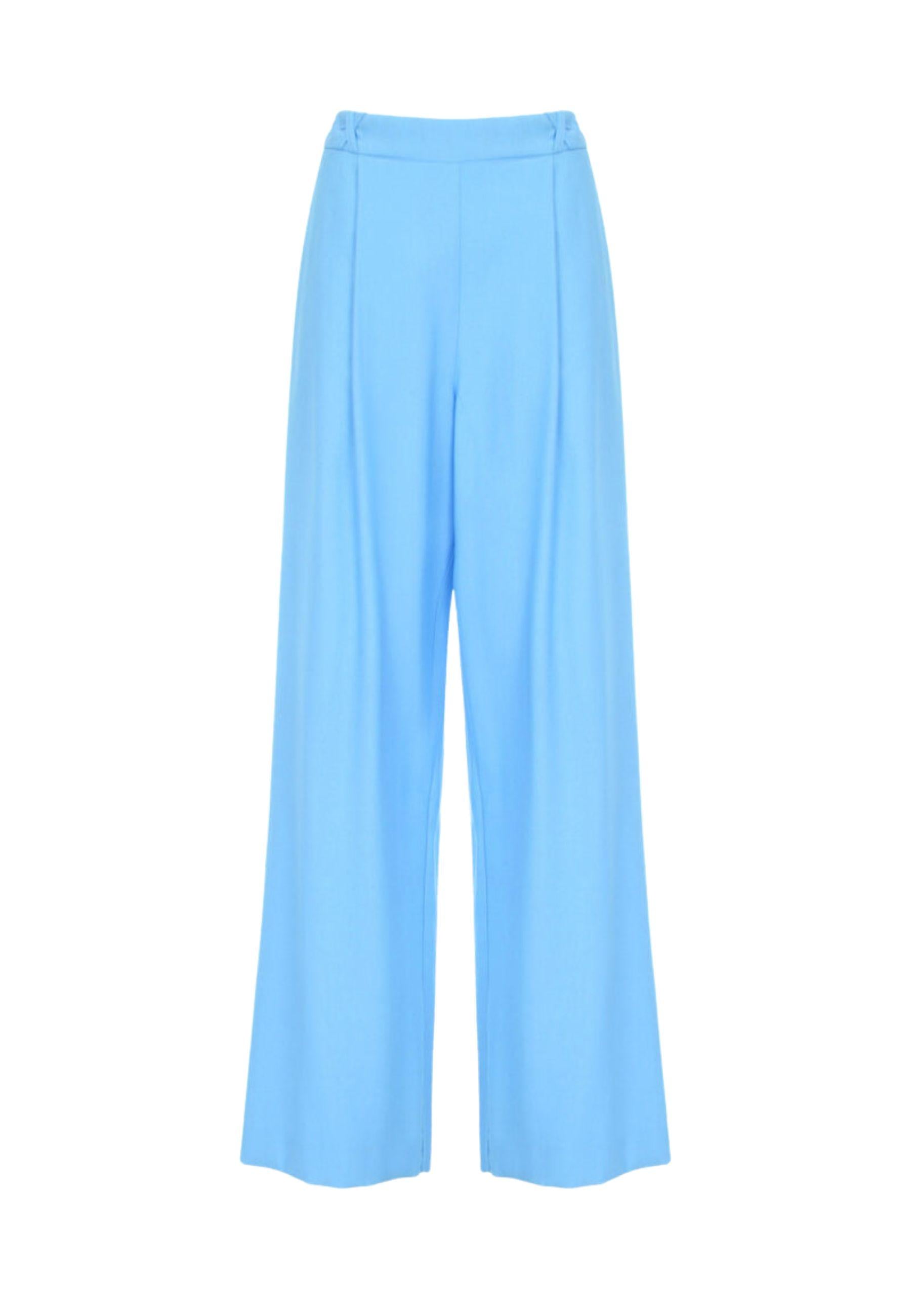 PANTALONE PALAZZO IN TWILL