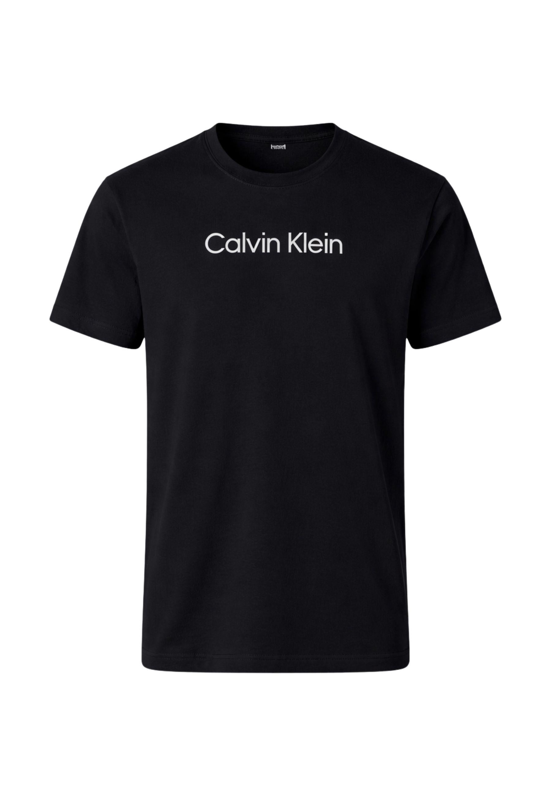 Calvin Klein - T-shirt logo in jersey di cotone