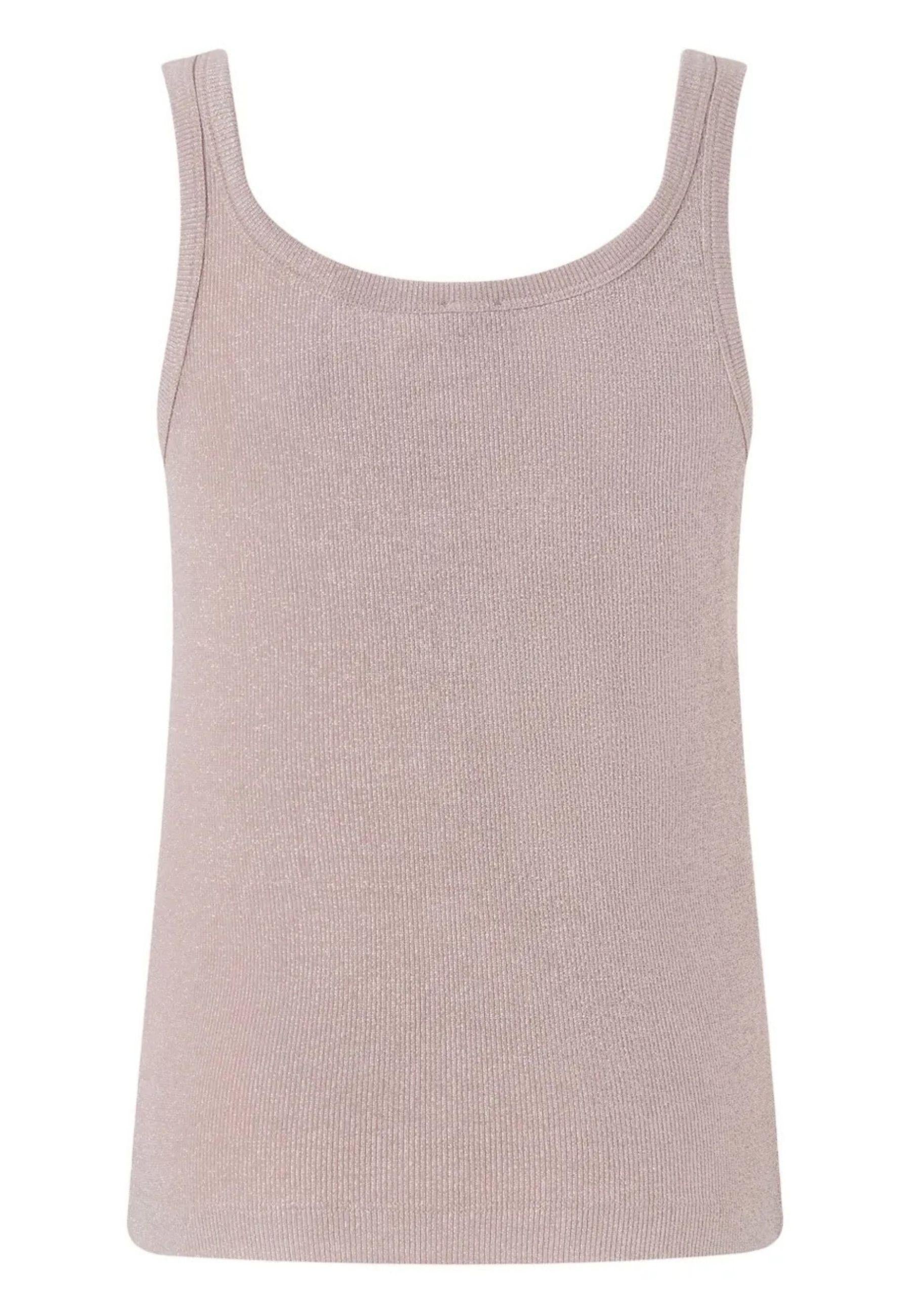 Chimera Tank Top effetto metallizzato