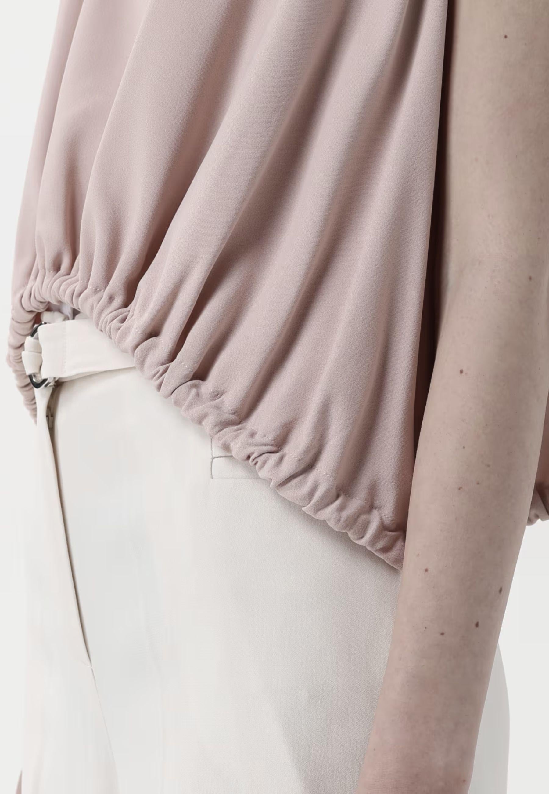 Blusa con arriccio<BR/>