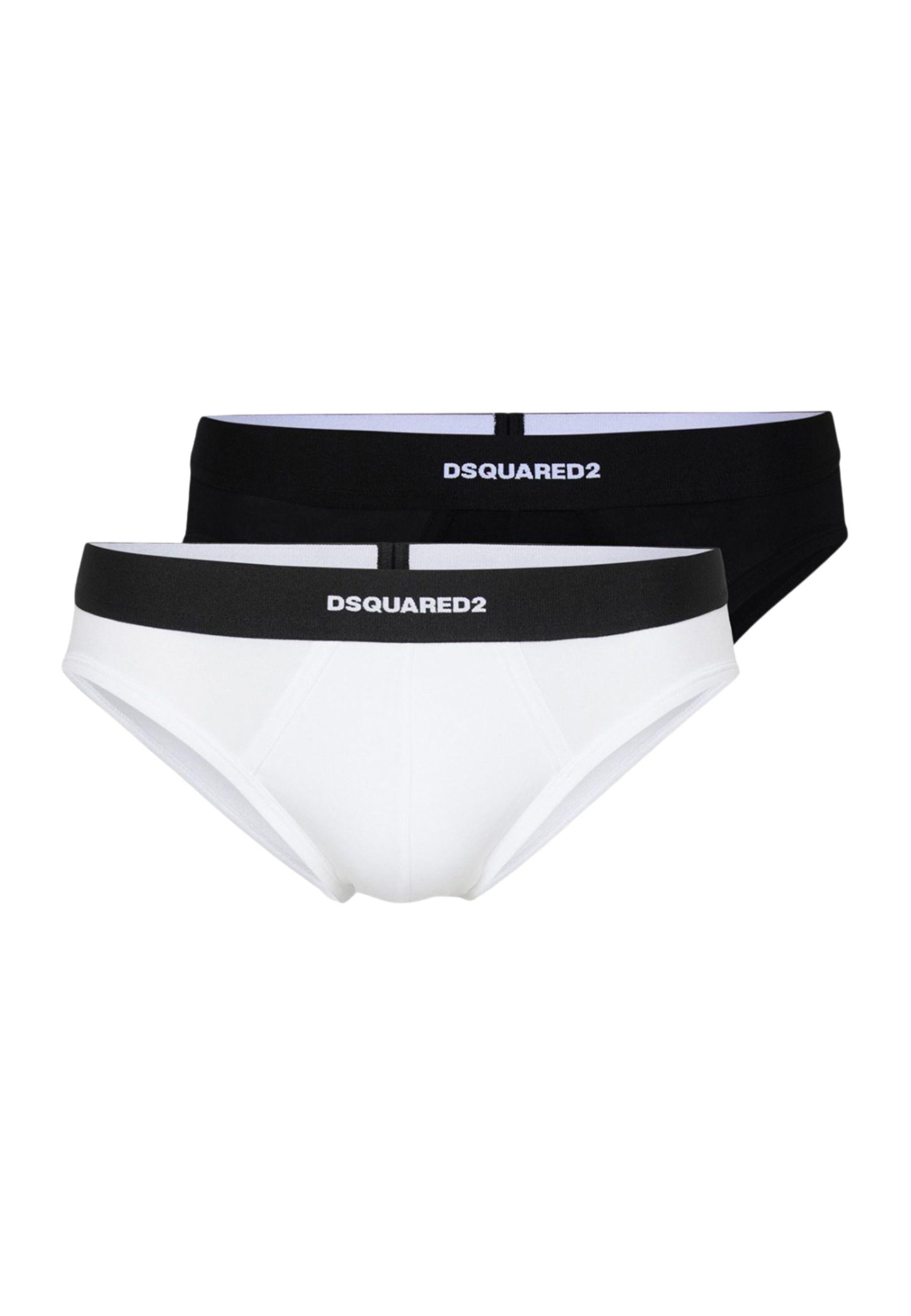 Confezione 2 Slip Uomo Nero/Bianco
