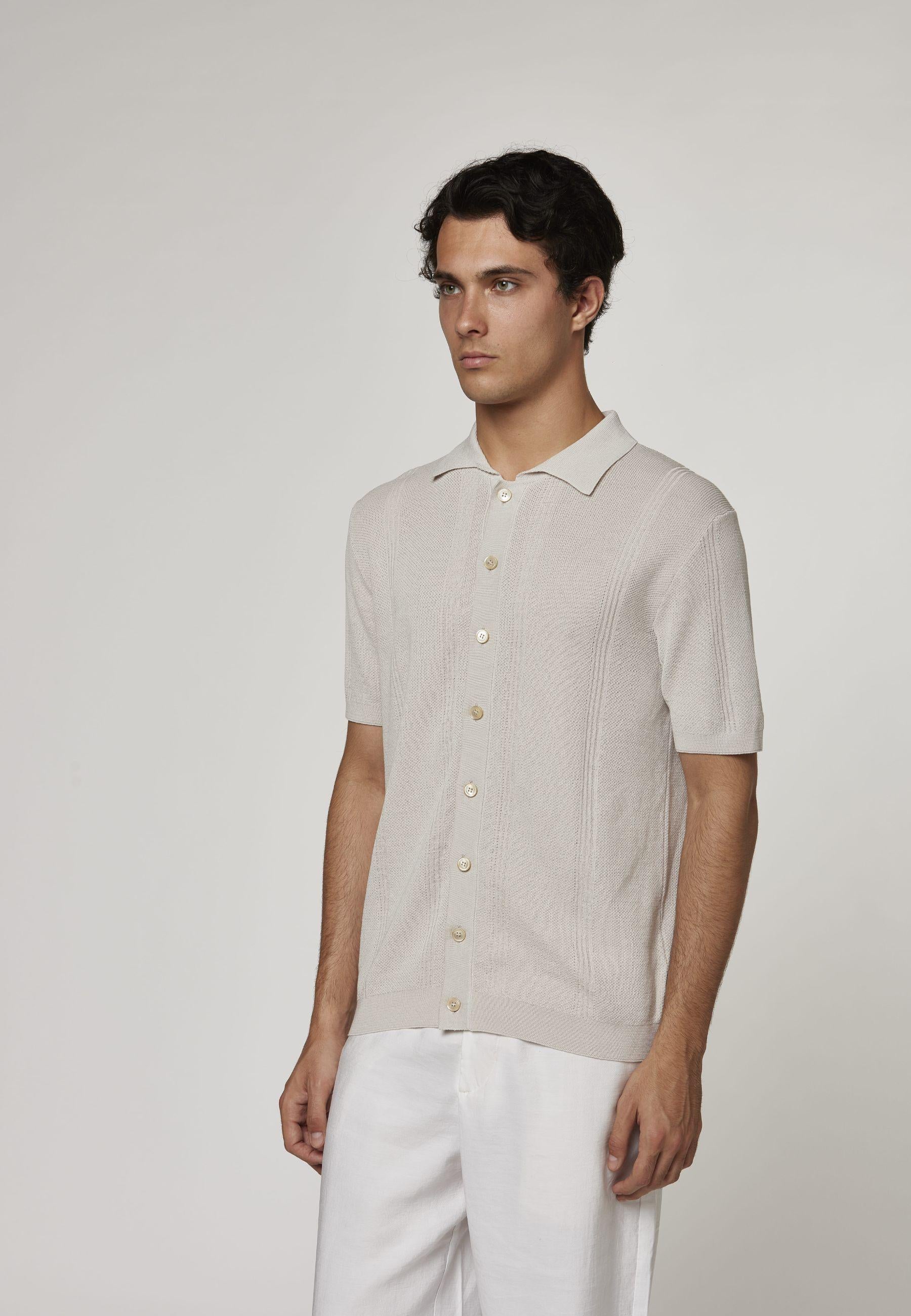 Overshirt Daniele Fiesoli Uomo in Cotone Crepe