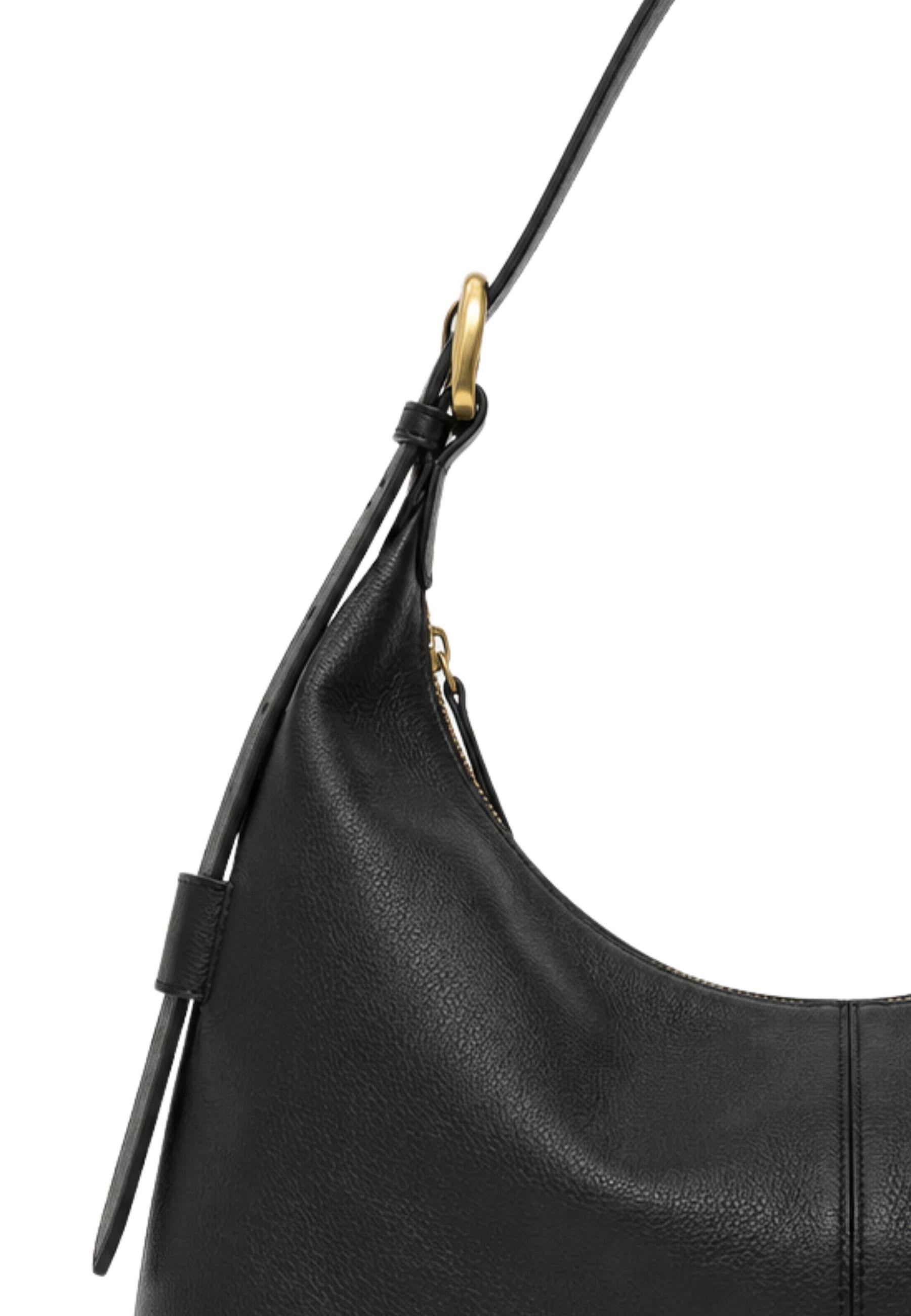 Twinset Milano Genuine Leather Hobo Bag