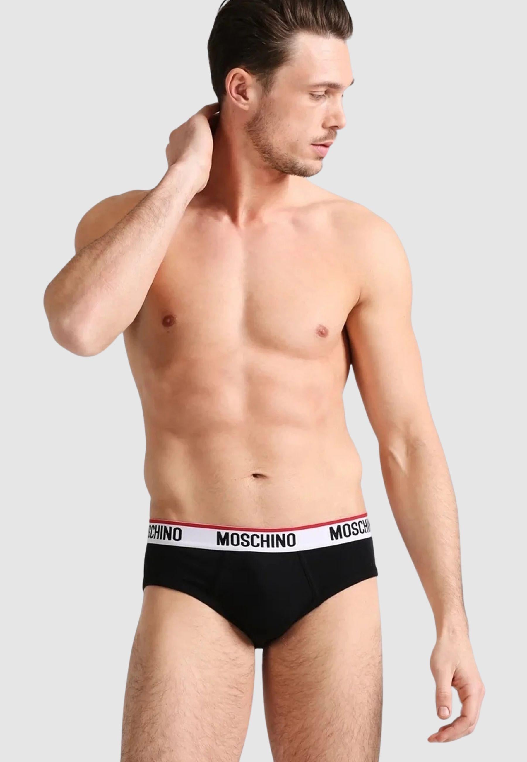 Set di 3 Slip con Logo - Moschino Underwear