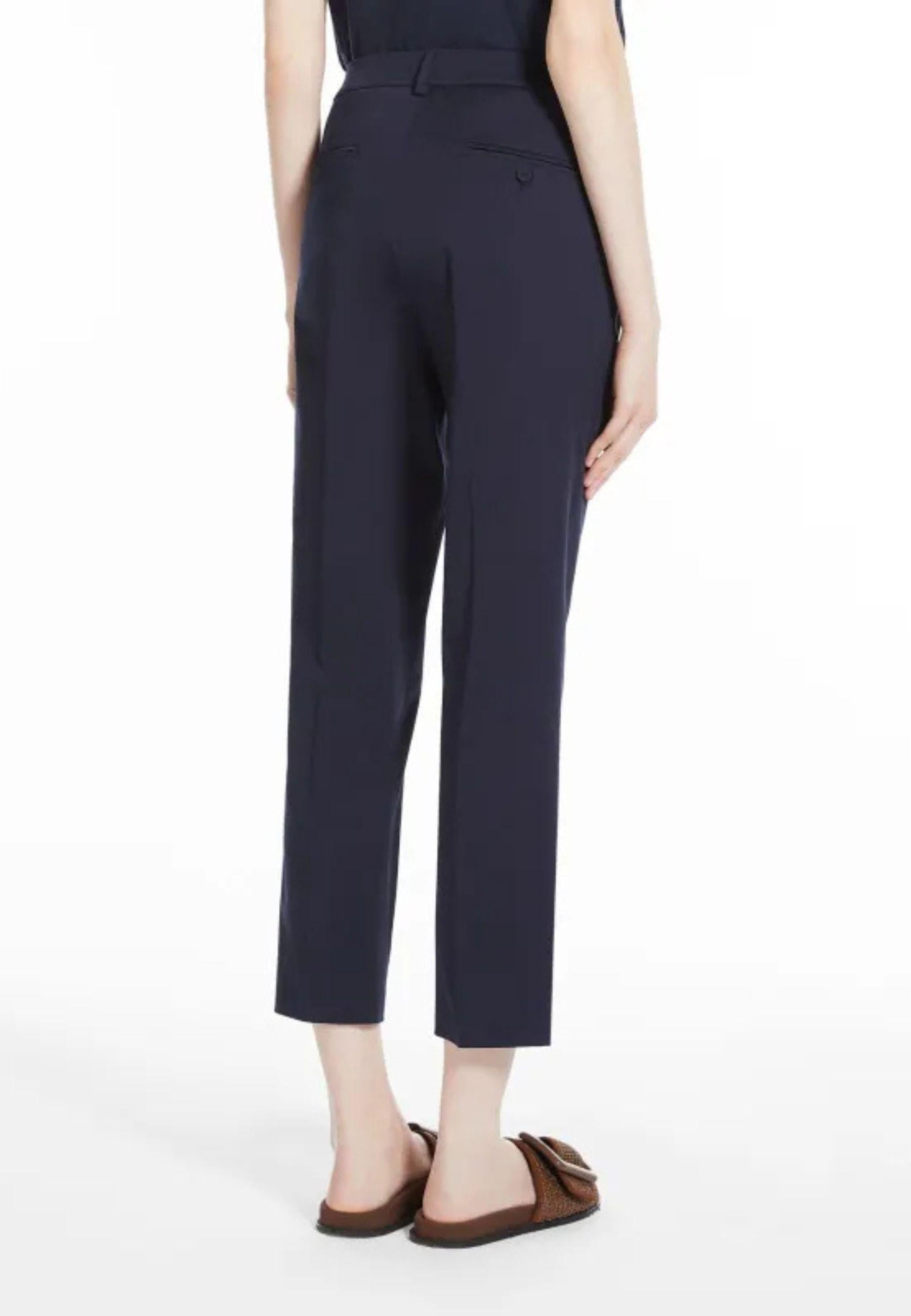 WEEKEND max mara pantaloni in cotone