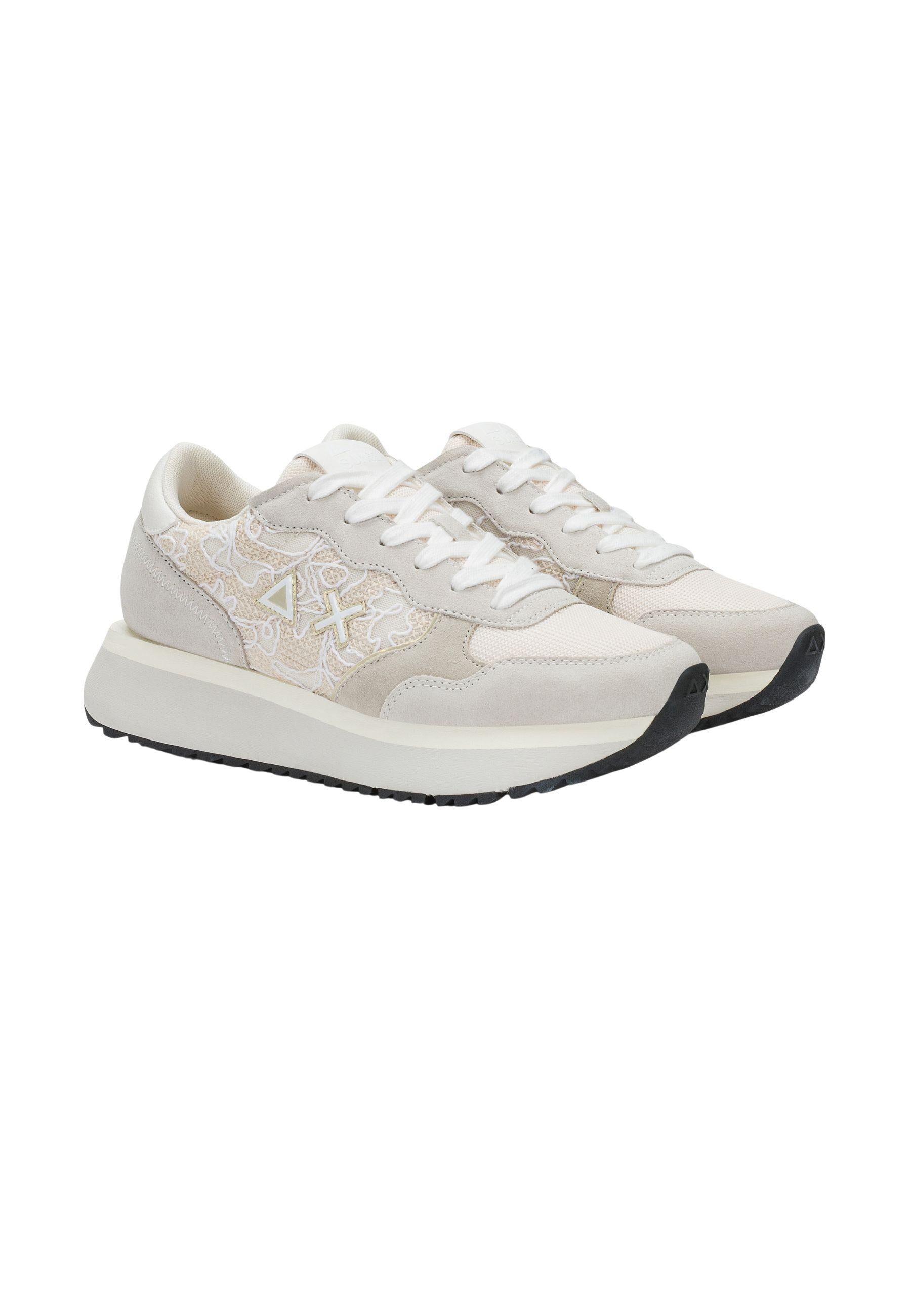 SUN68 Sneaker Donna - Colore Beige