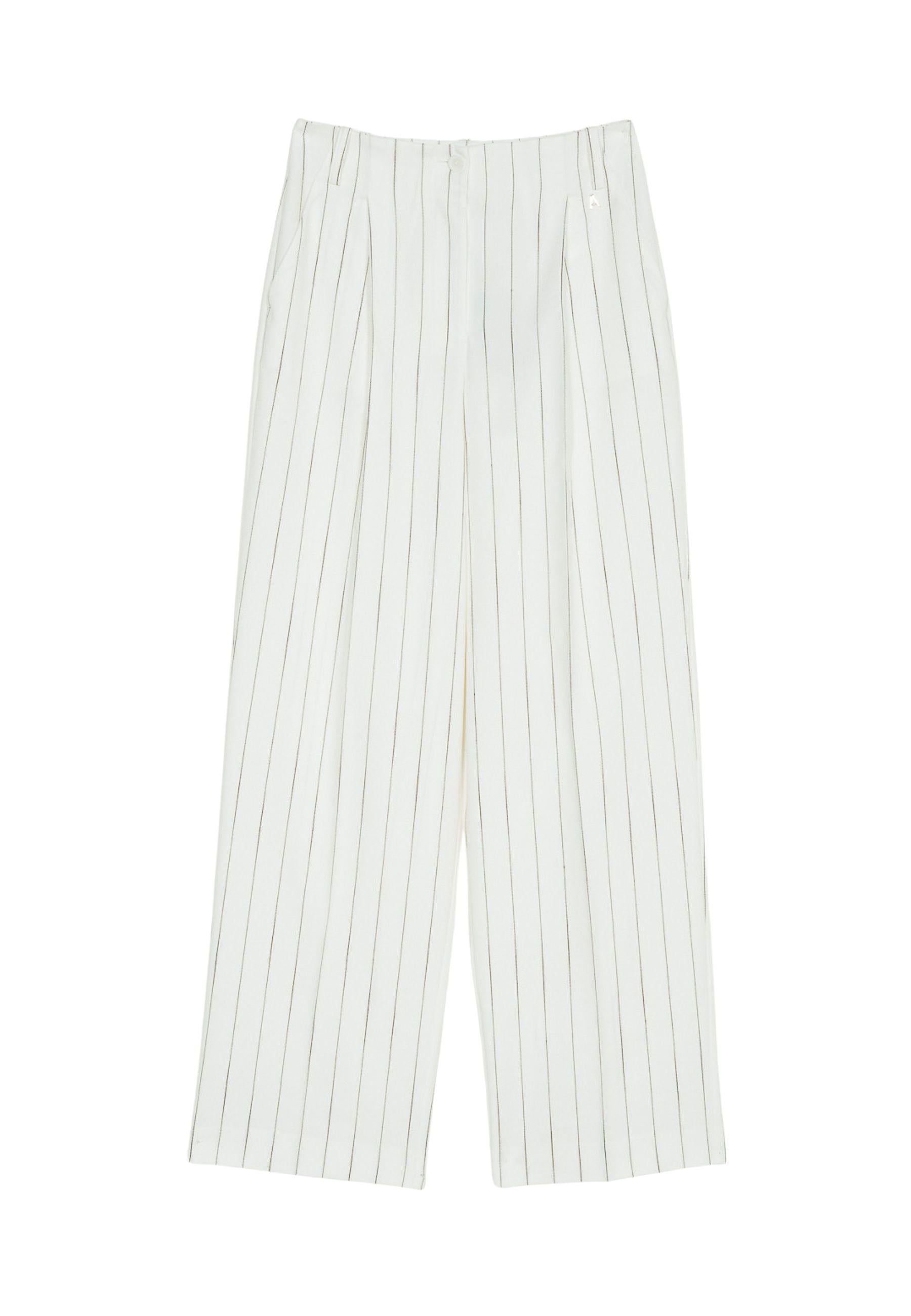 Pantaloni fluidi gessati - Actitude