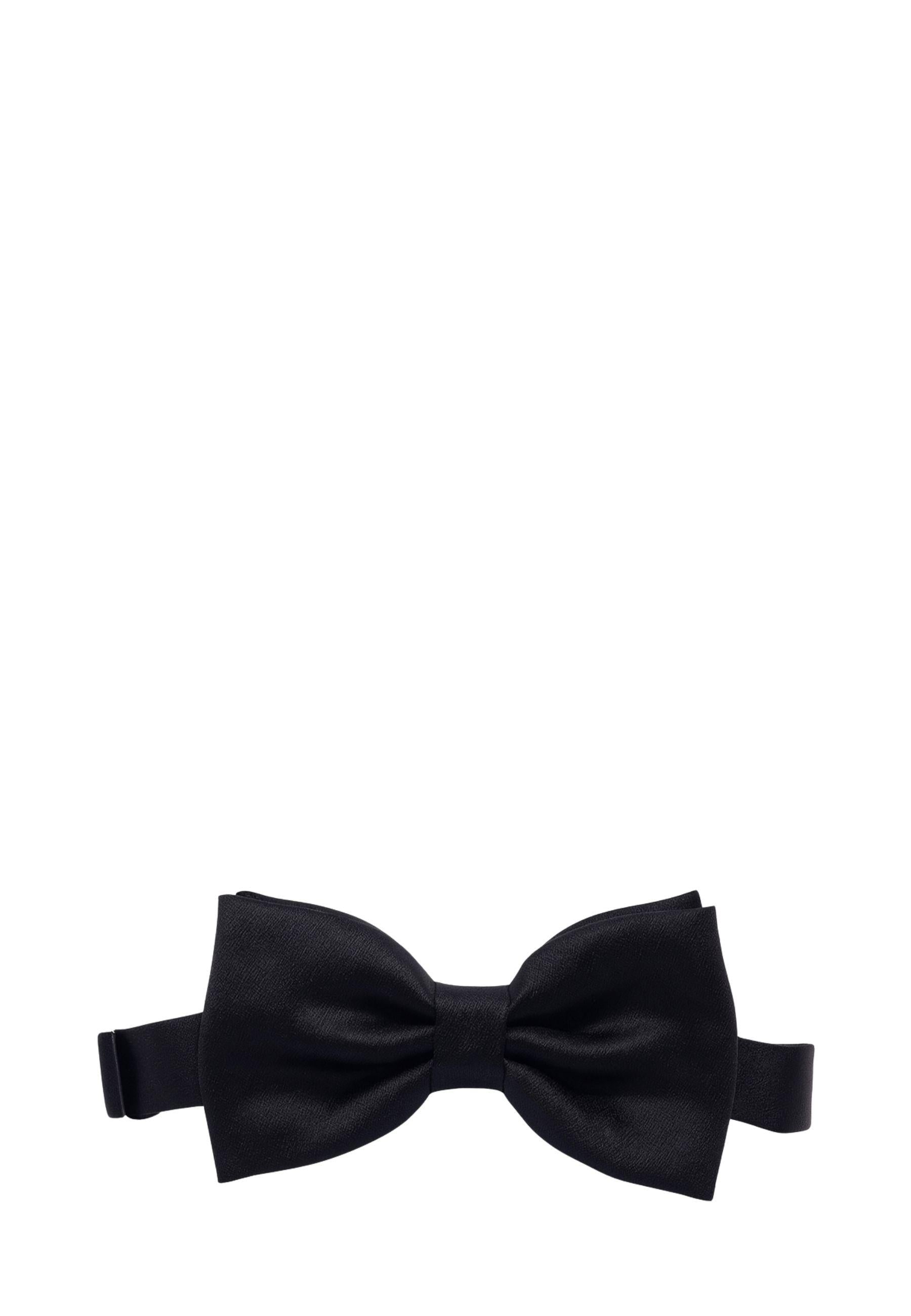 Papillon in Raso Nero