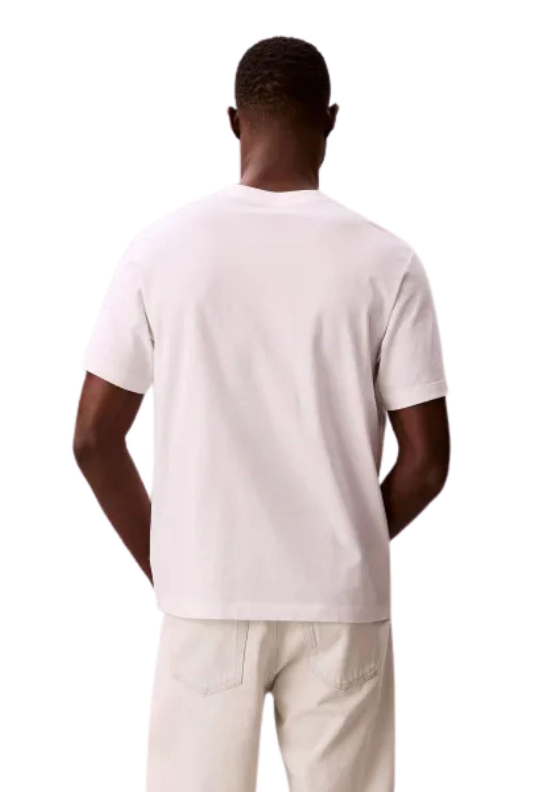 T-shirt Calvin Klein in cotone - Bianca