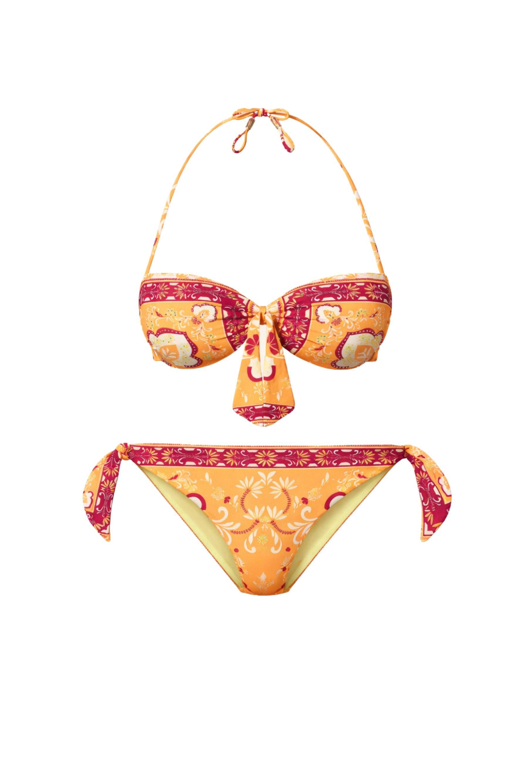 Bikini con stampa foulard Twinset