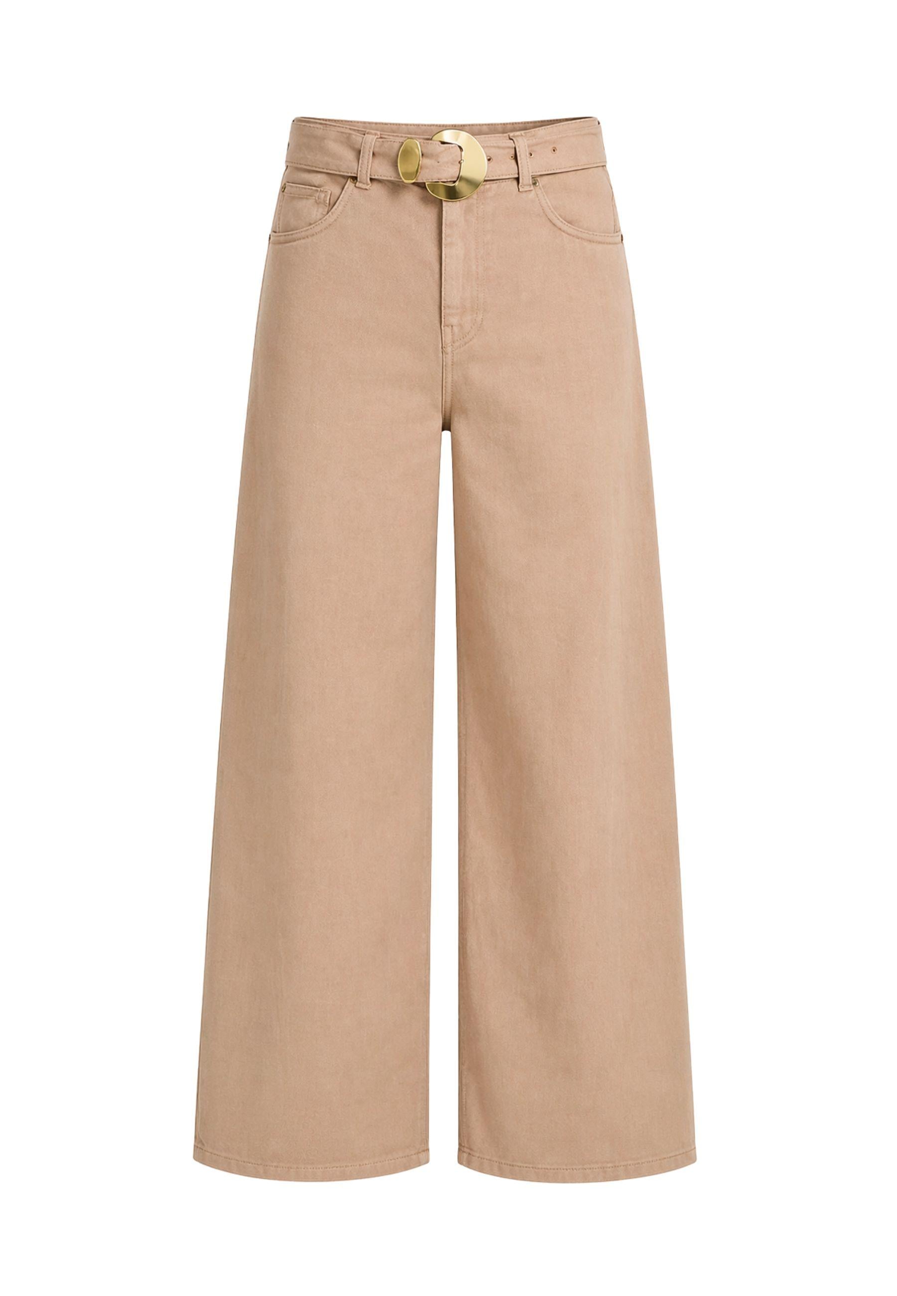 Jeans Wide Leg a Vita Alta